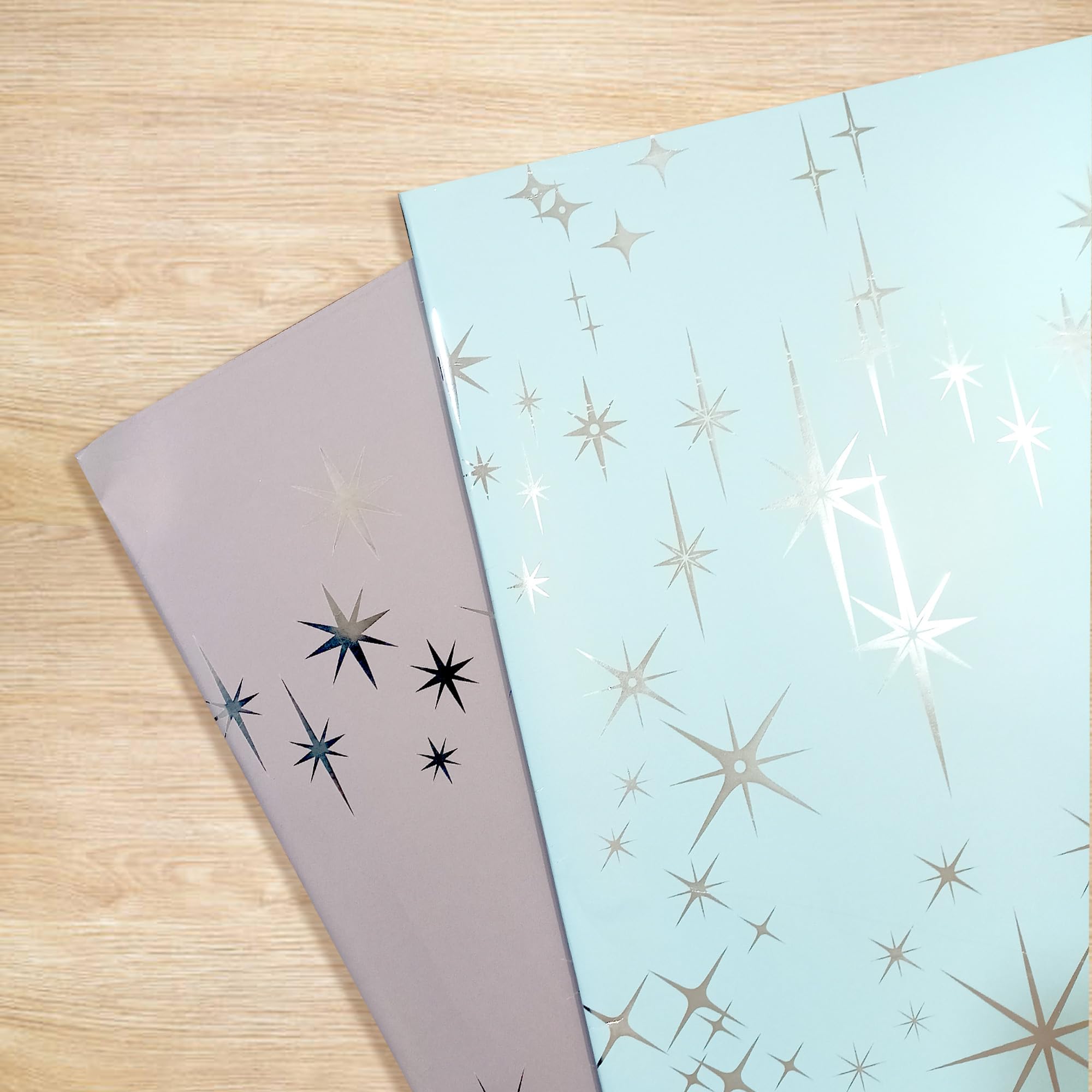 Gift Wrapping Sheets (Star)-6pcs