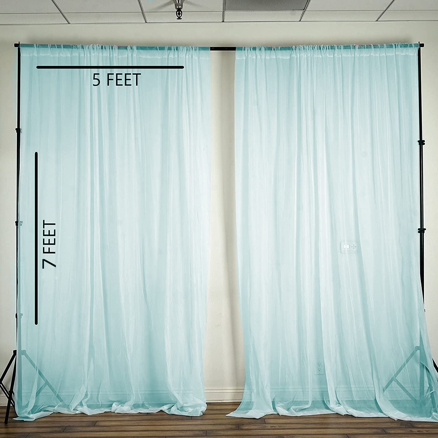 net curtain backdrop