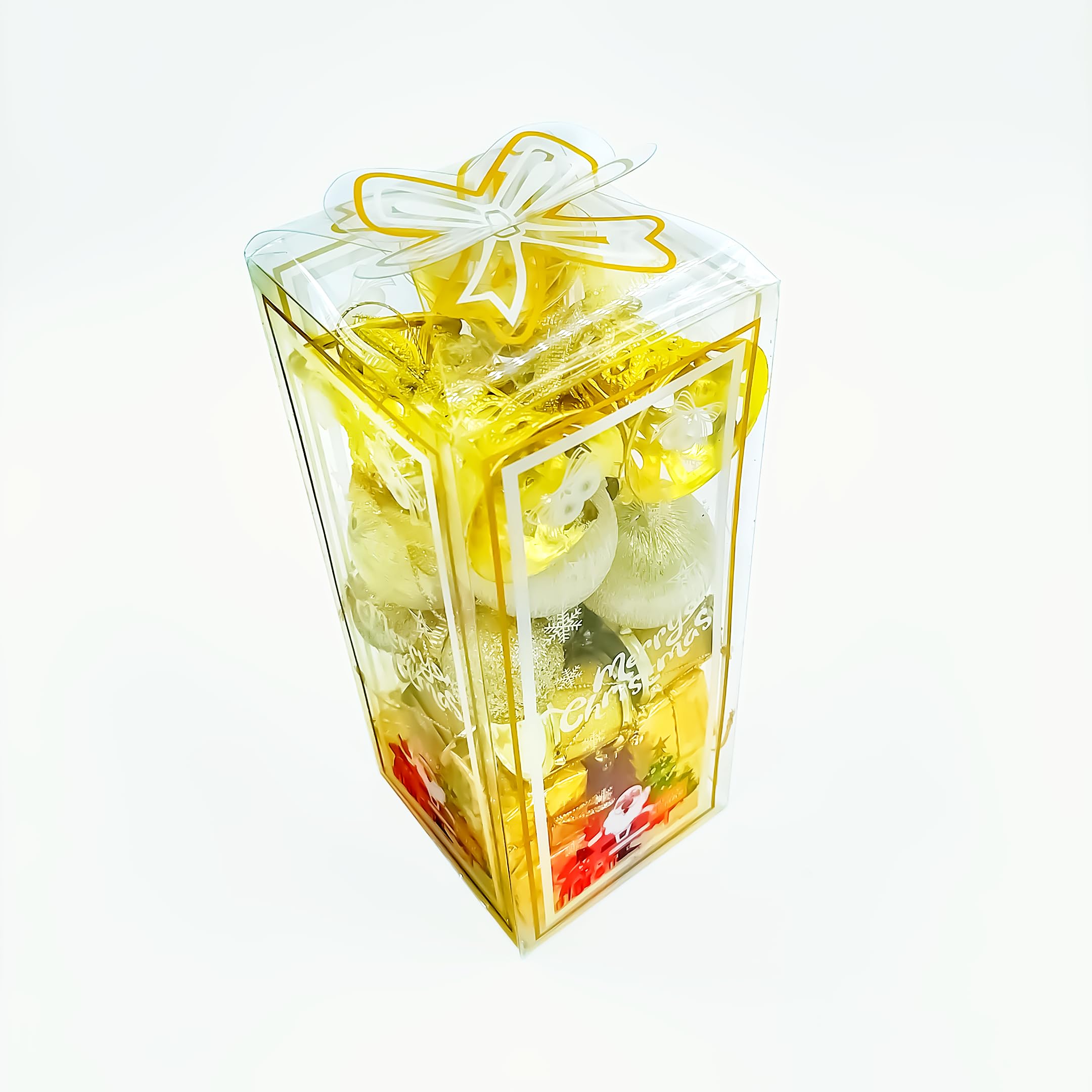 Golden Ornaments for Christmas Decoration Hanging