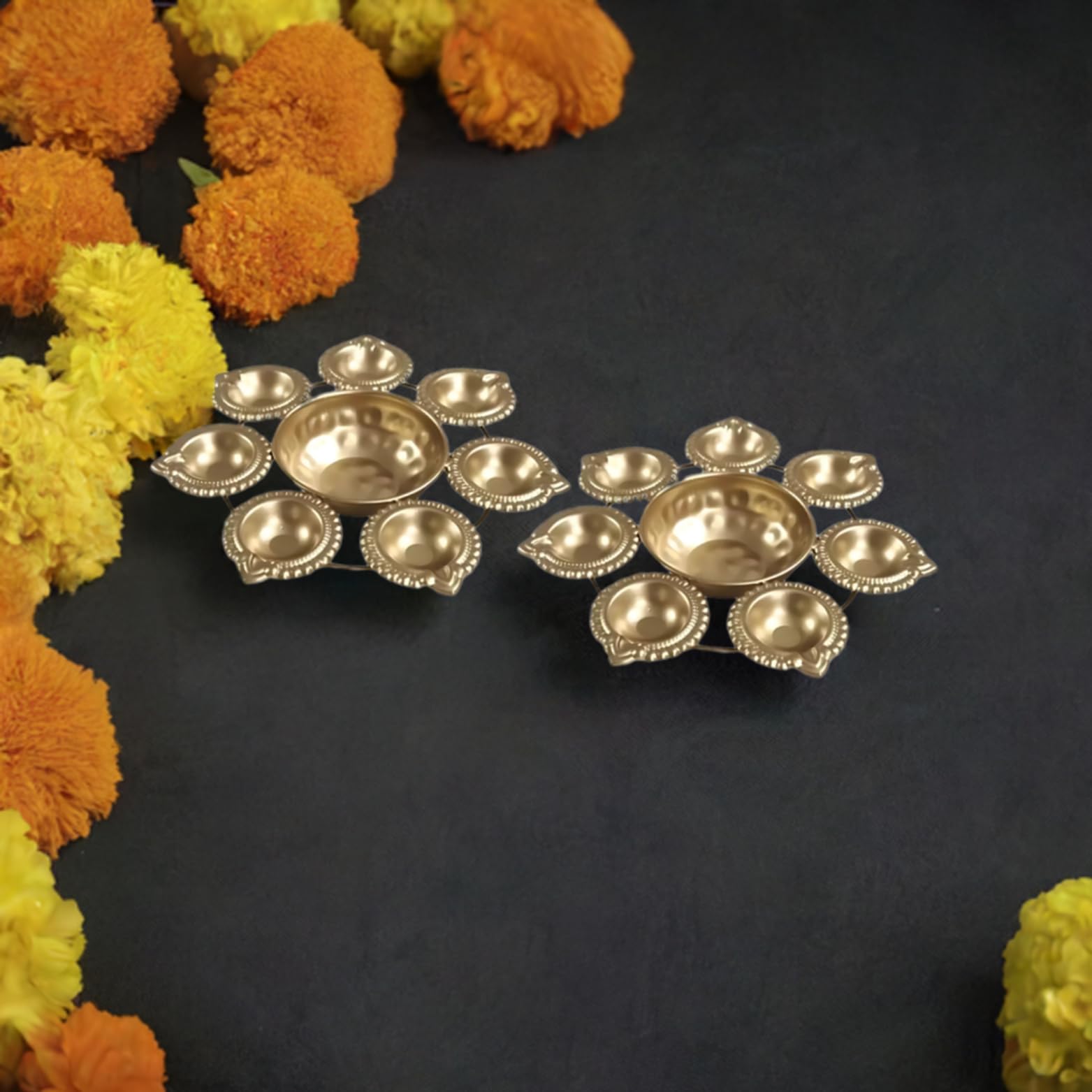 Gold Diya Urli Set of 2 - Special You