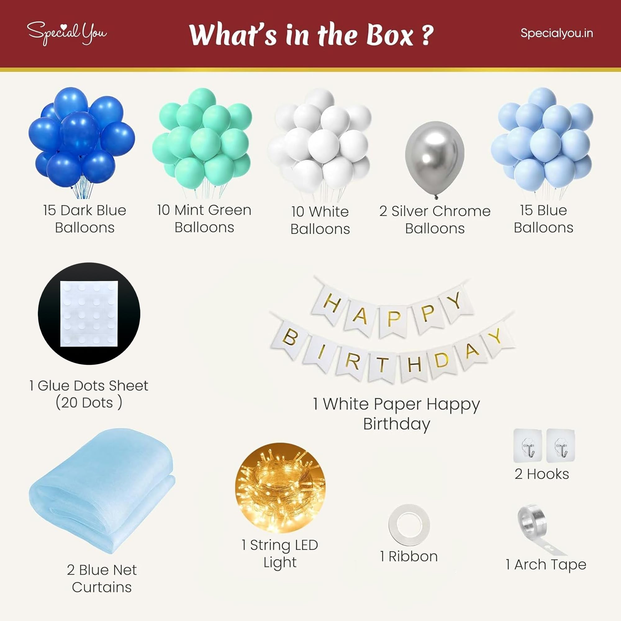 baby boy birthday decoration items