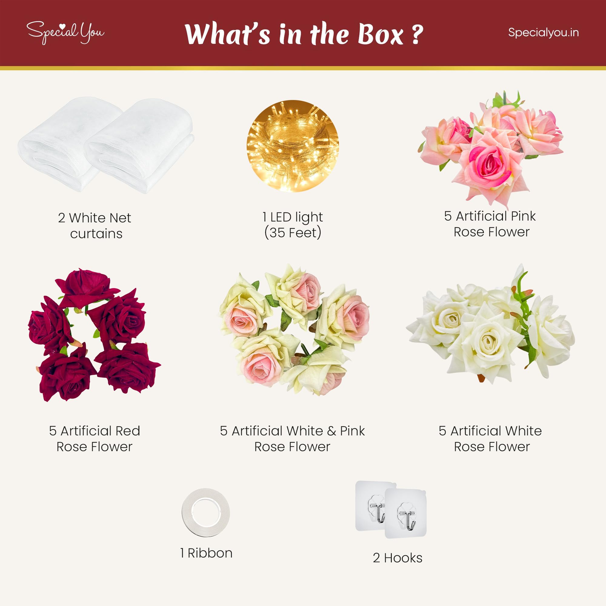 Flower Backdrop Decoration