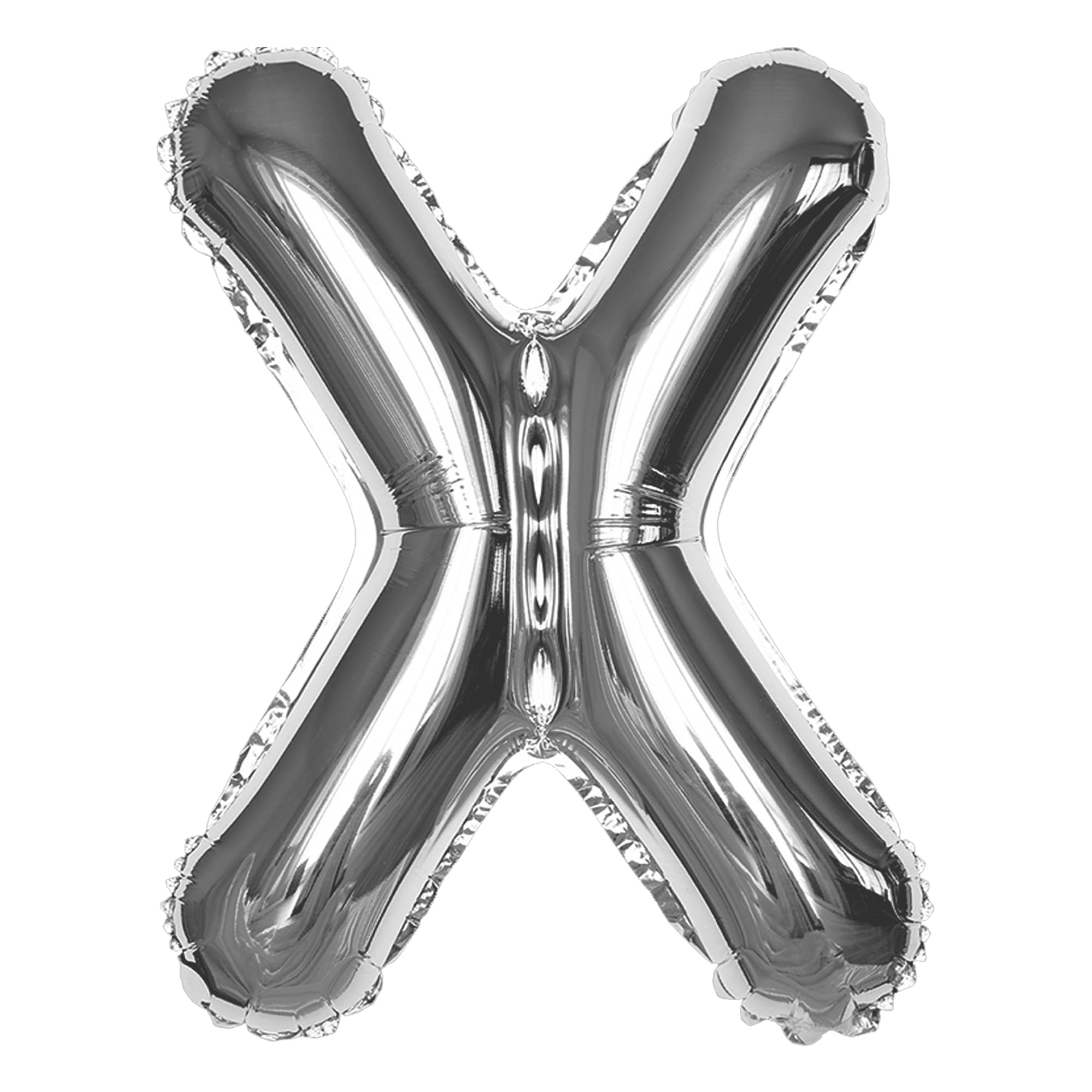 Silver X Letter Foil Balloon - Special You
