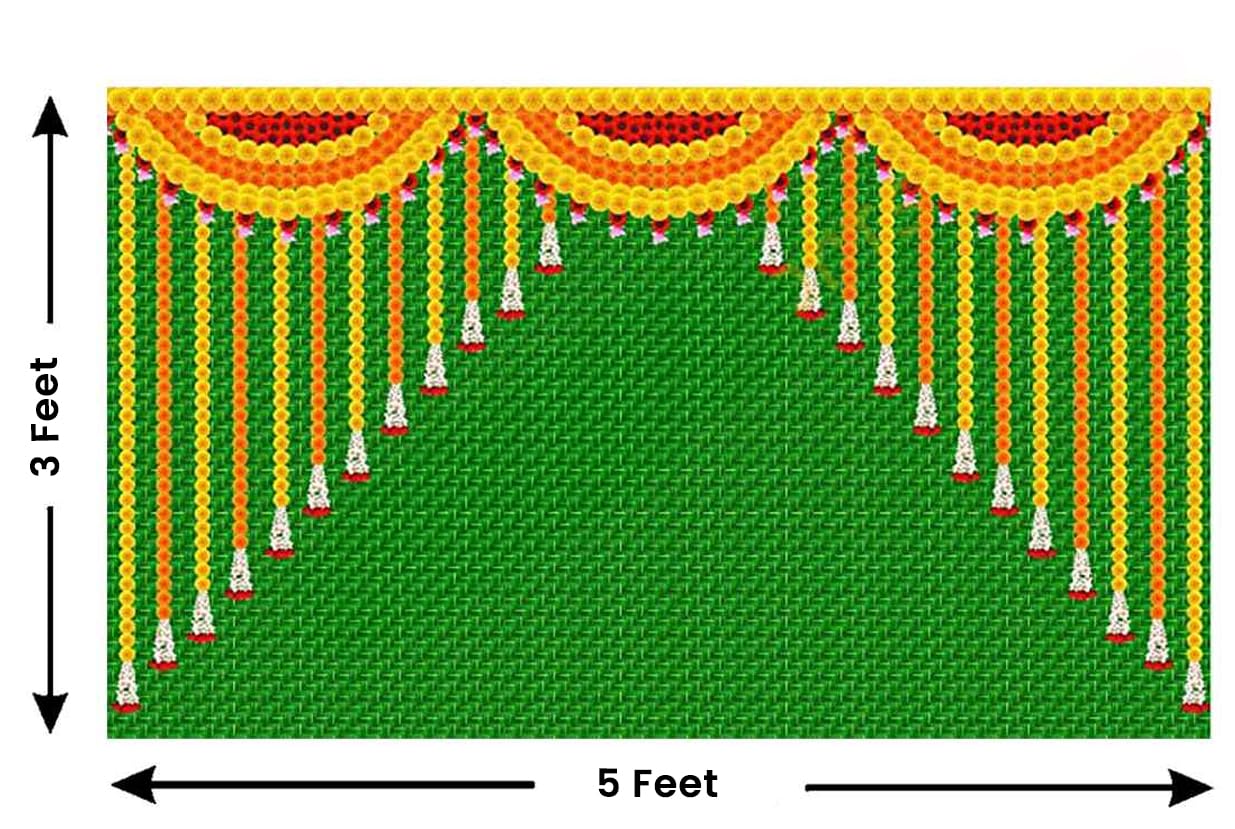 Backdrop Banana Leaves Backdrop