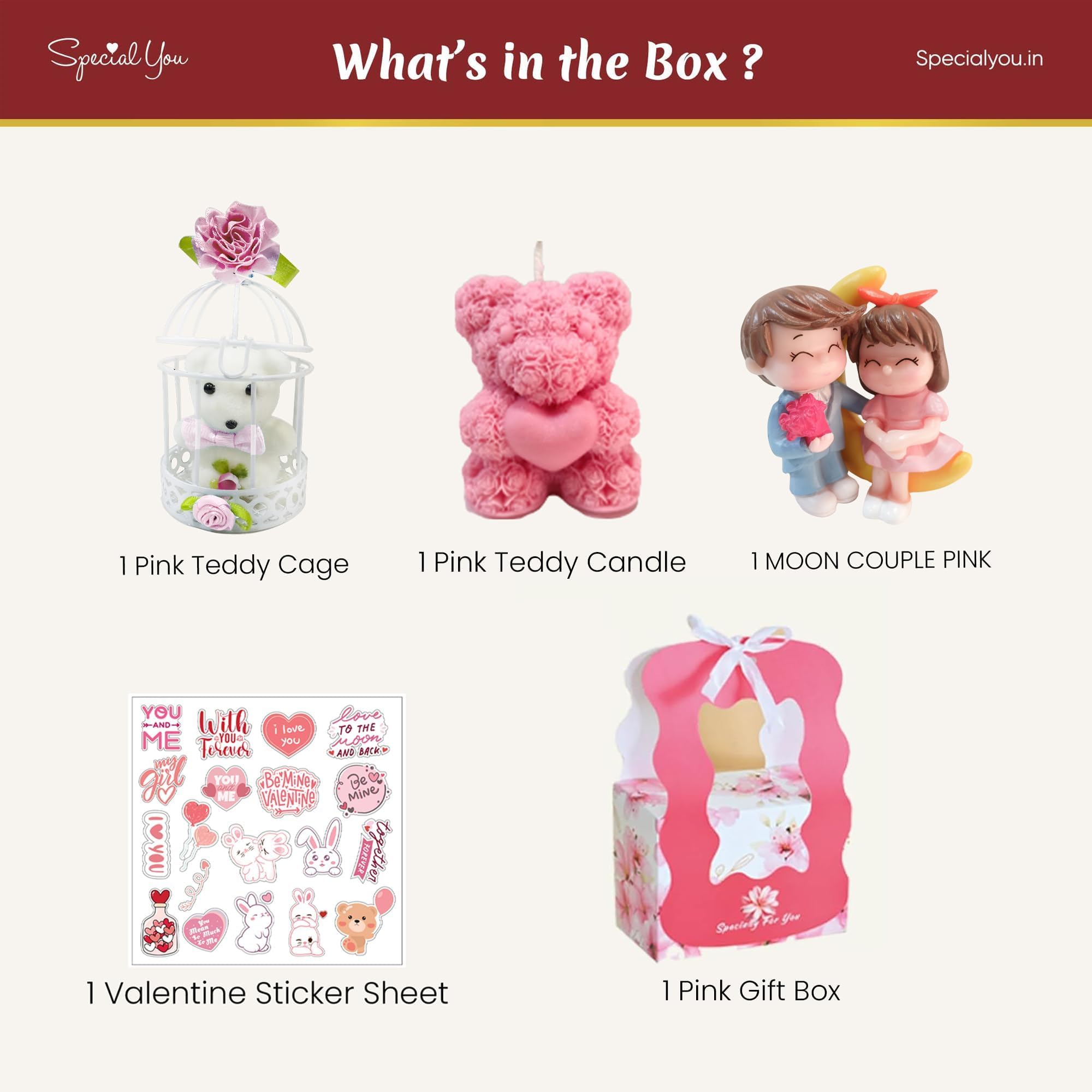Valentine's combo of Five items
