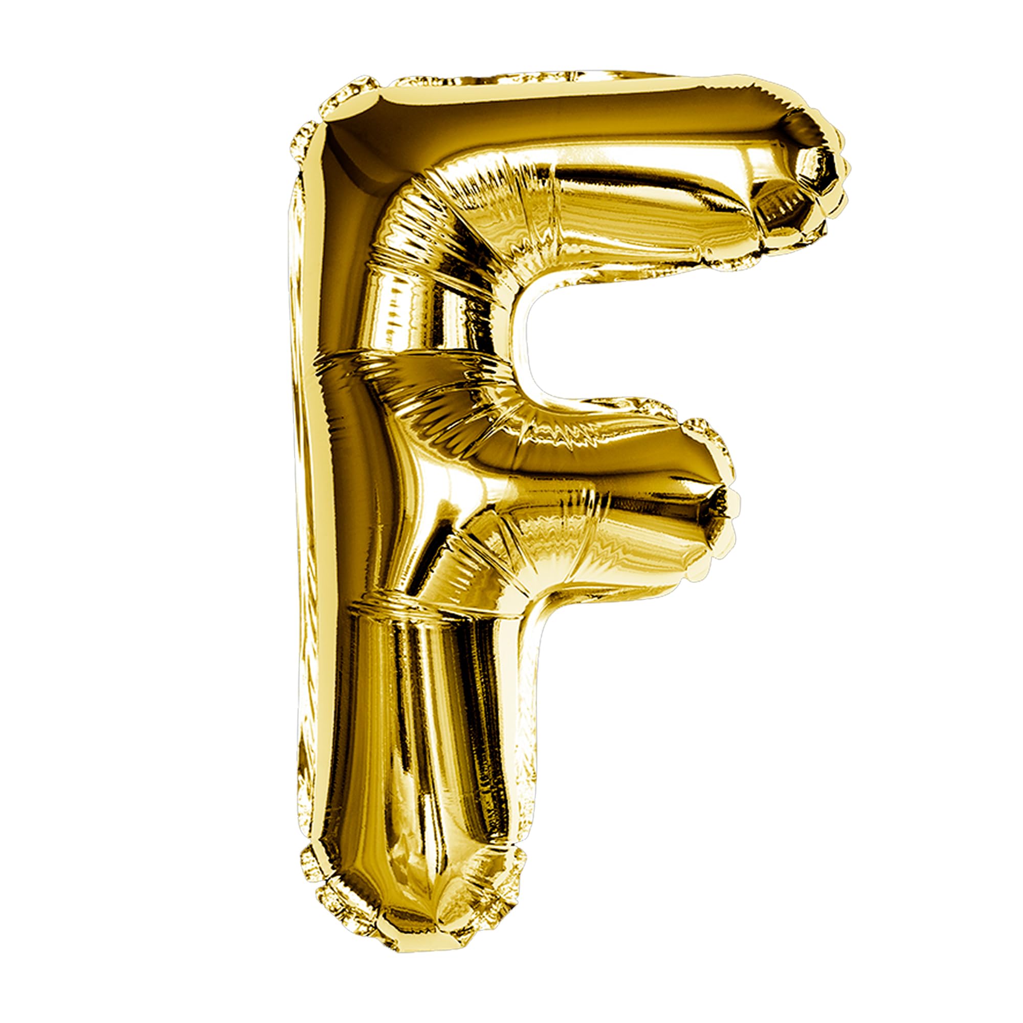 Gold F Letter Foil Balloon