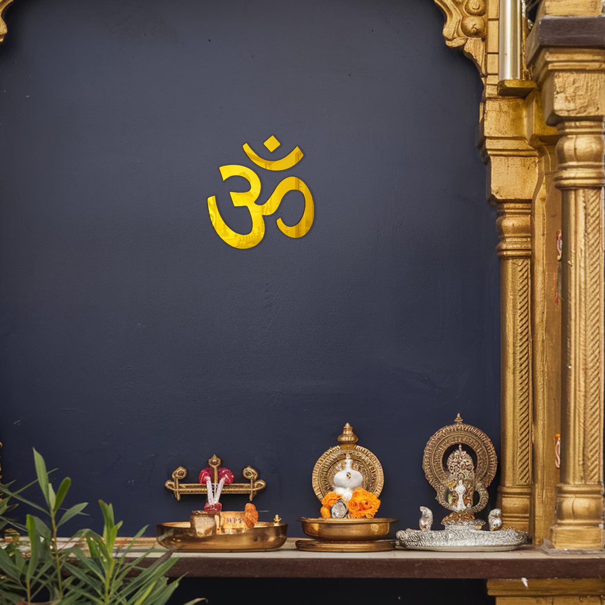 Om Stickers for Wall for Mandir Decorations