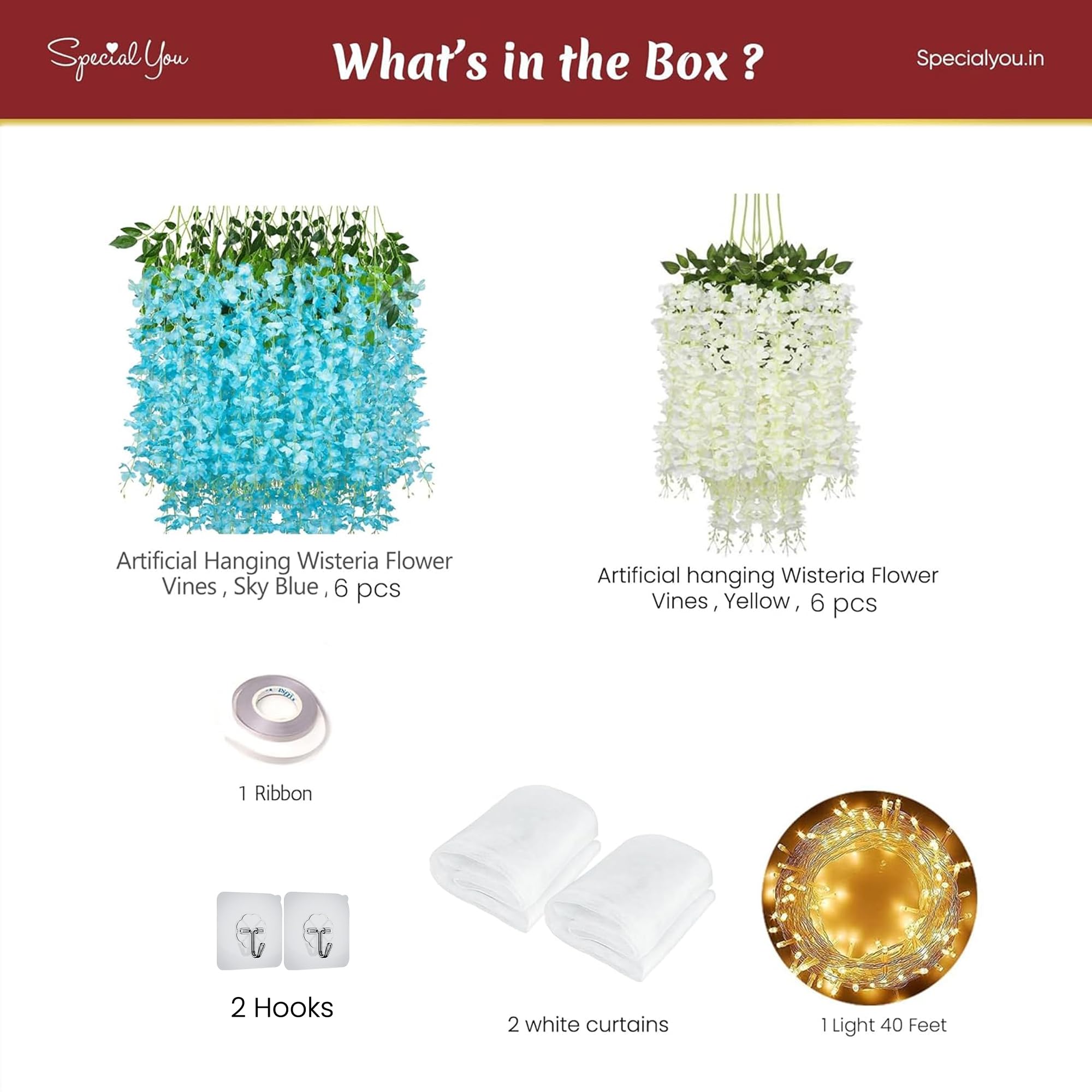 Divine Diwali Blue Decor Kit