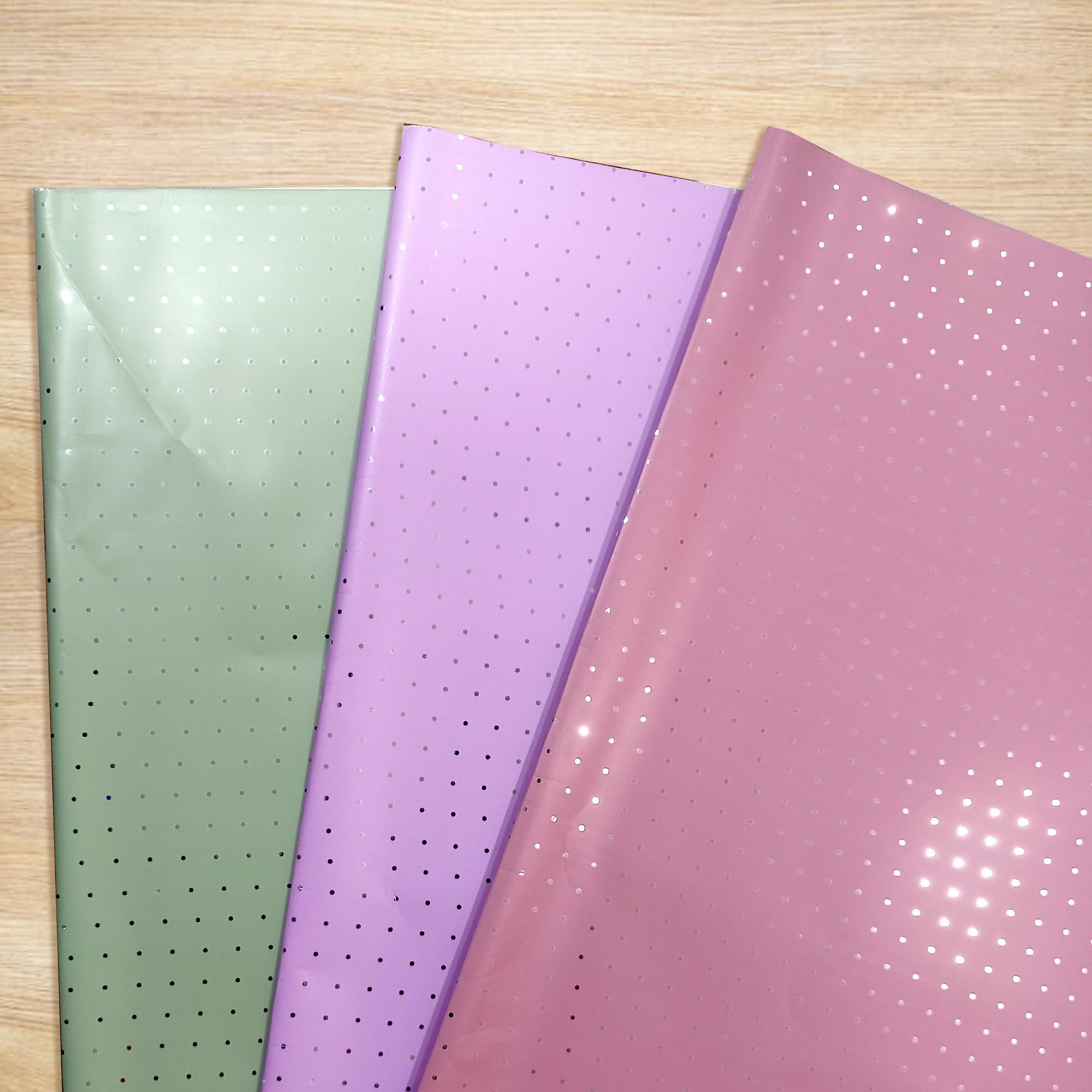 Gift Wrapping Sheets- (Dotted)-6 Sheet