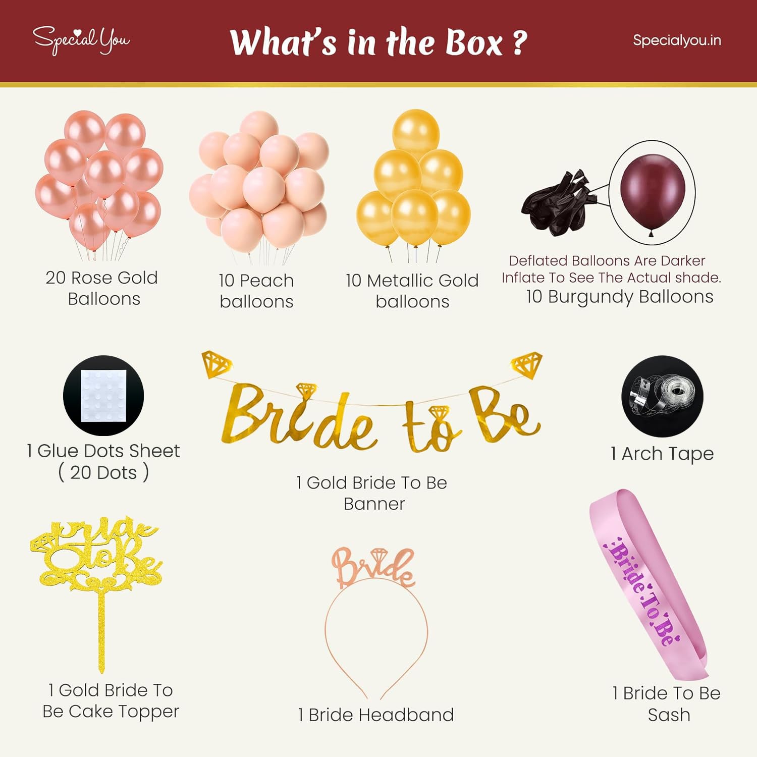 Surprise your bride with this kit - Special You
