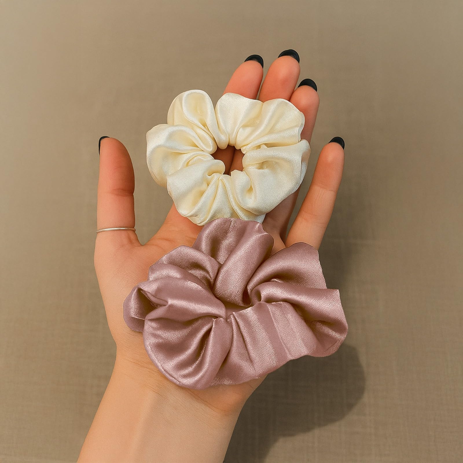 Set of 6 Hair Scrunchies for Women