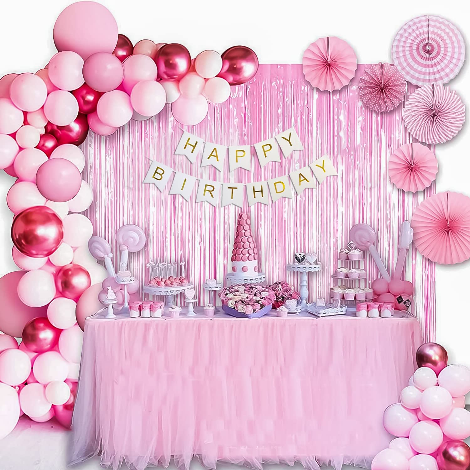 pink theme decoration