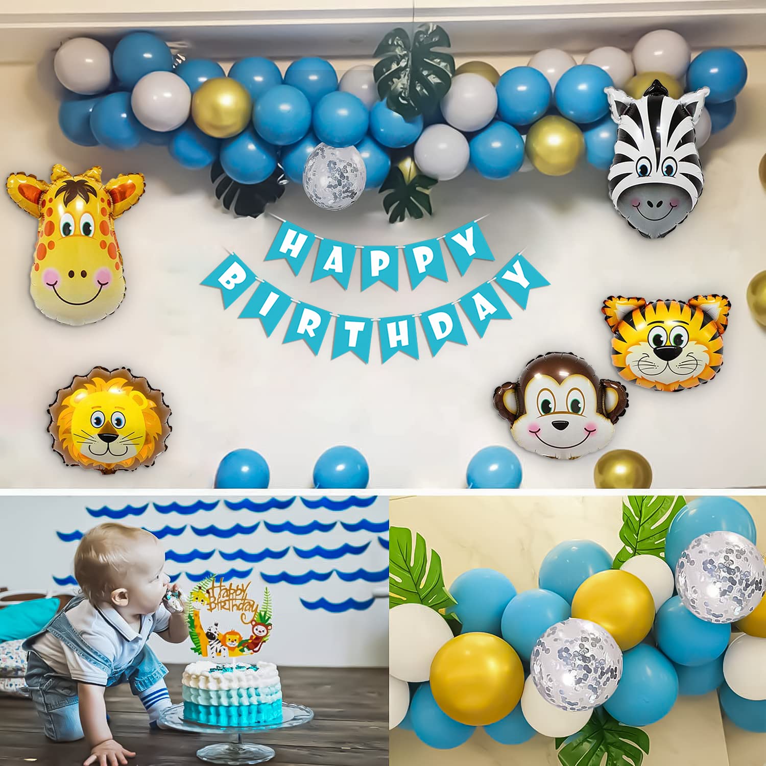 Treasure your jungle theme with Birthday kit