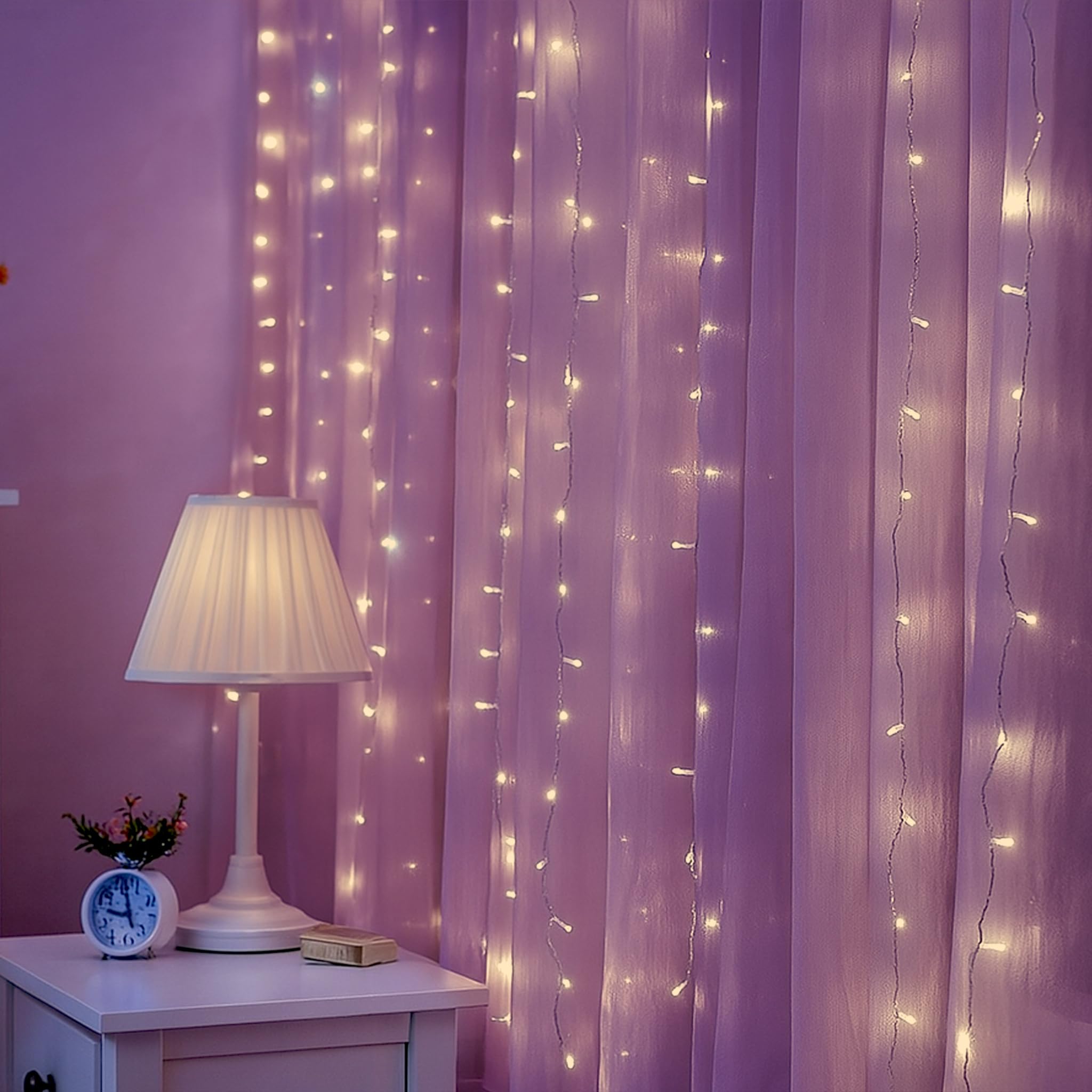 Lavender Canopy Decor