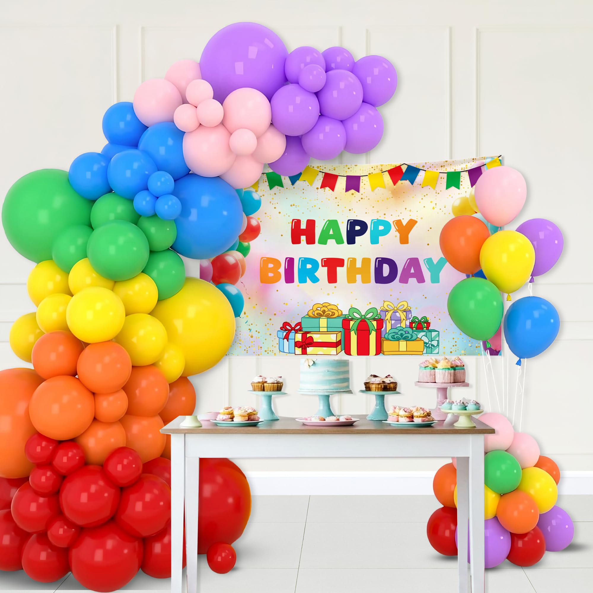 Multicolor Balloons Decoration Kit
