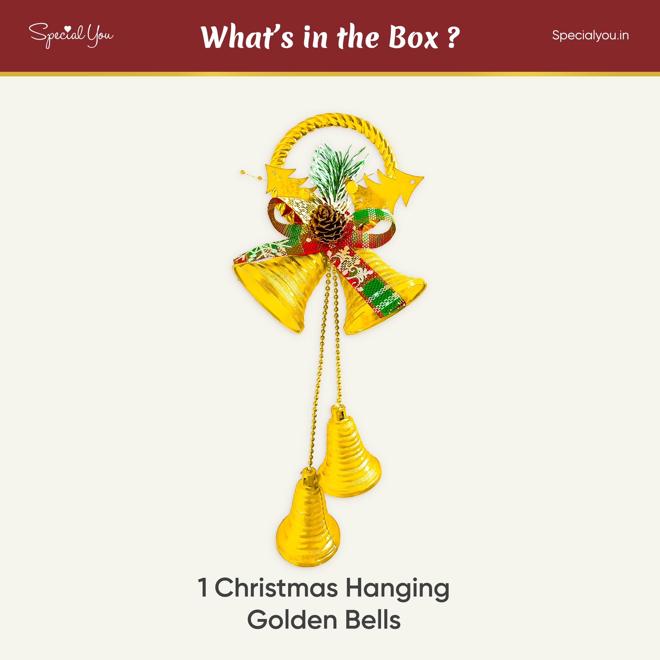 christmas hanging bells
