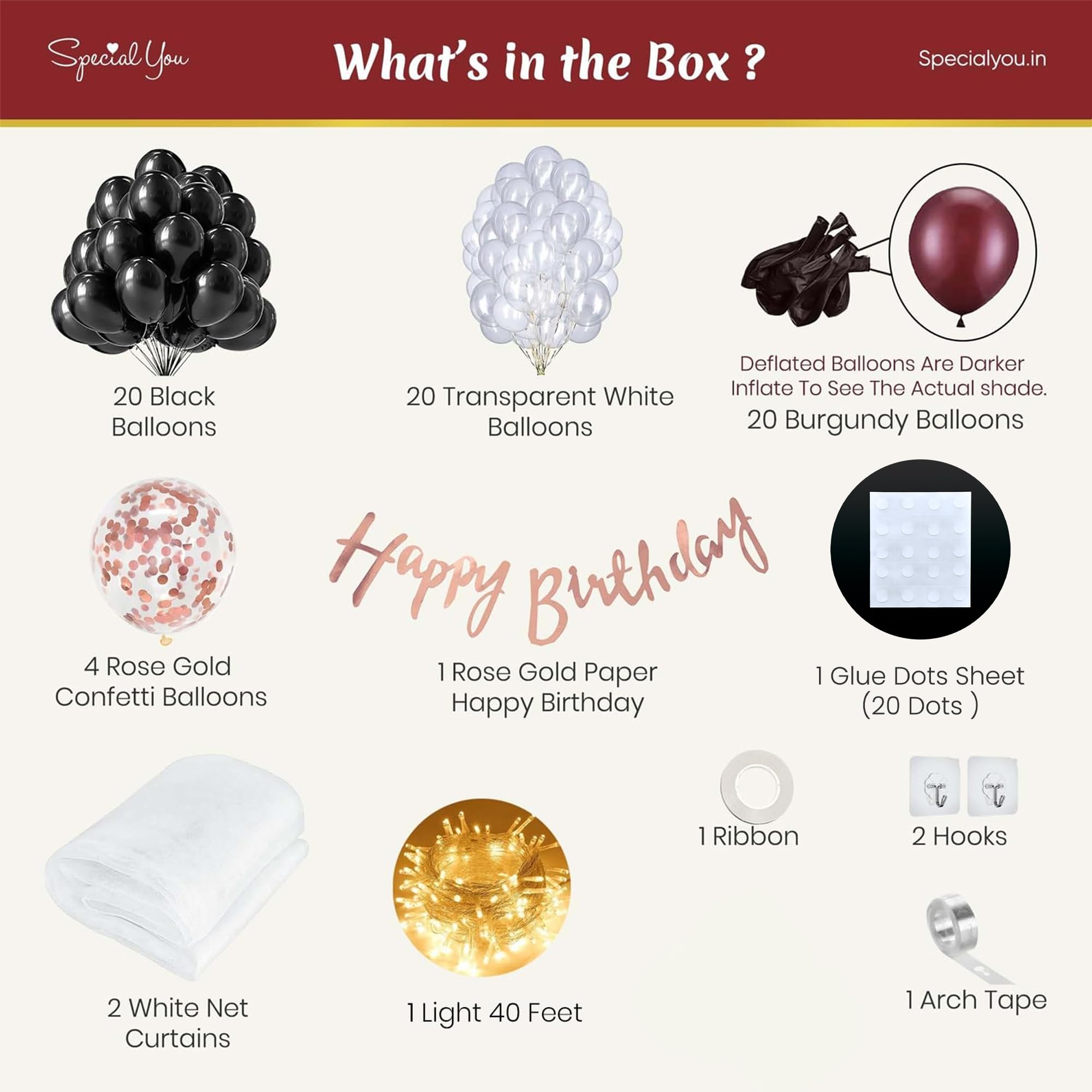 birthday decoration items