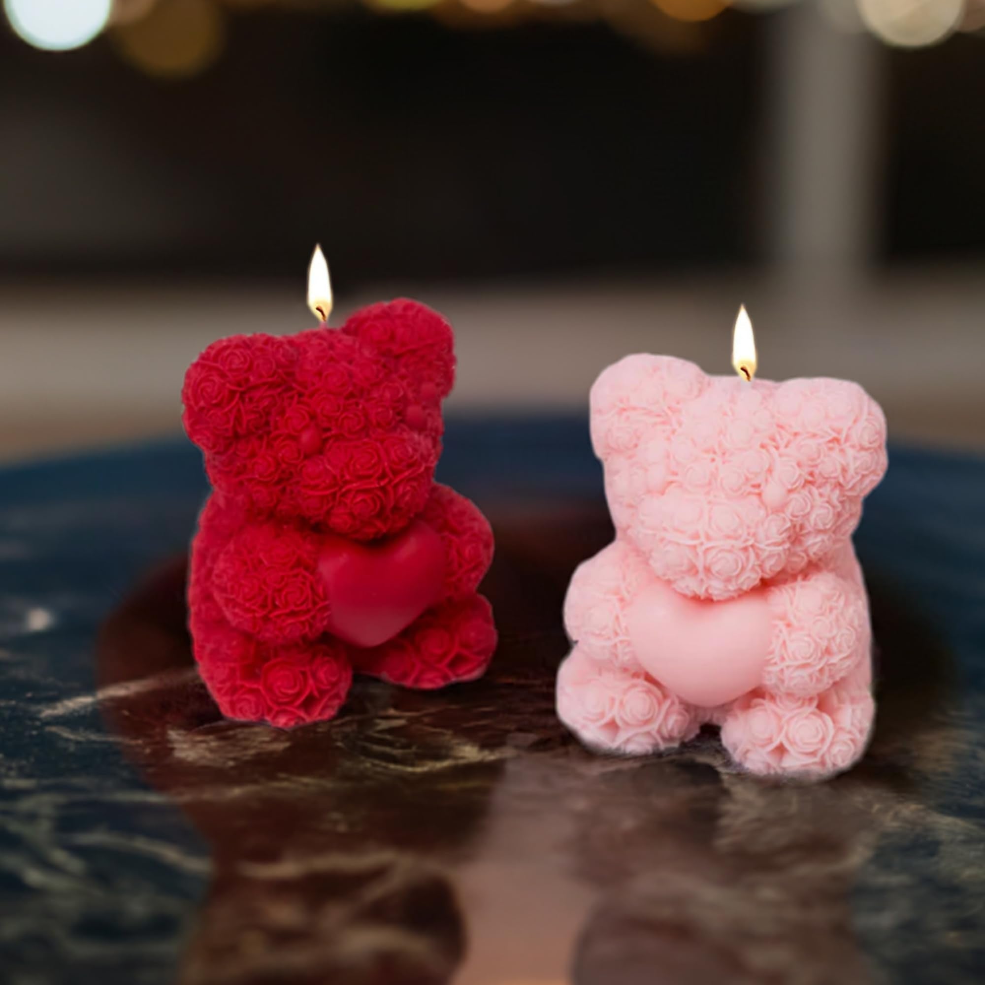 Teddy Bear shape scented candles