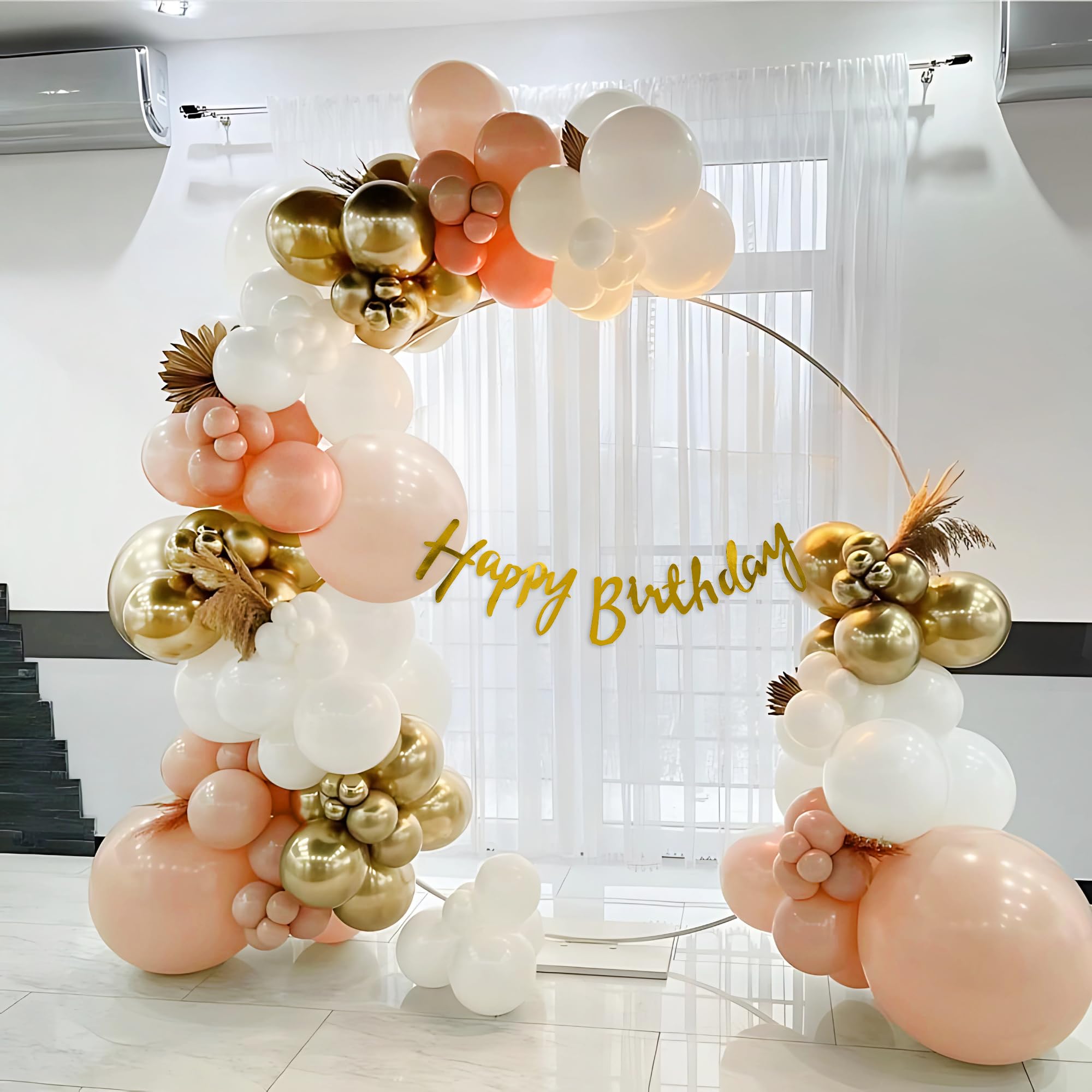 Peach Theme Birthday Decoration Kit