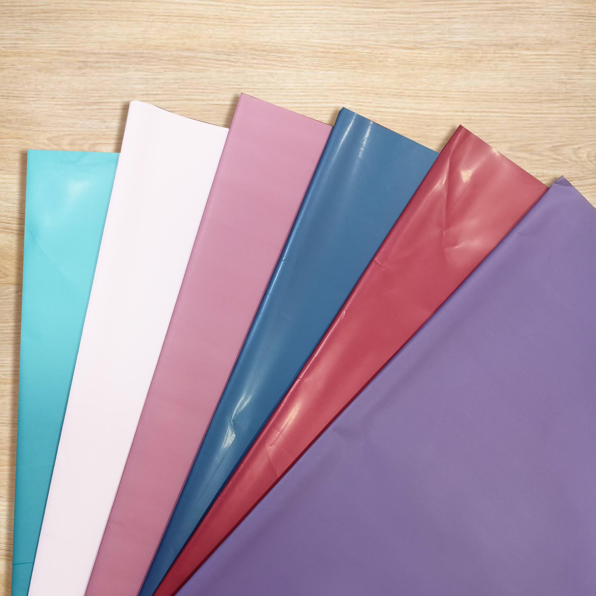 Gift Wrapping Sheets- (Solid) 6pcs