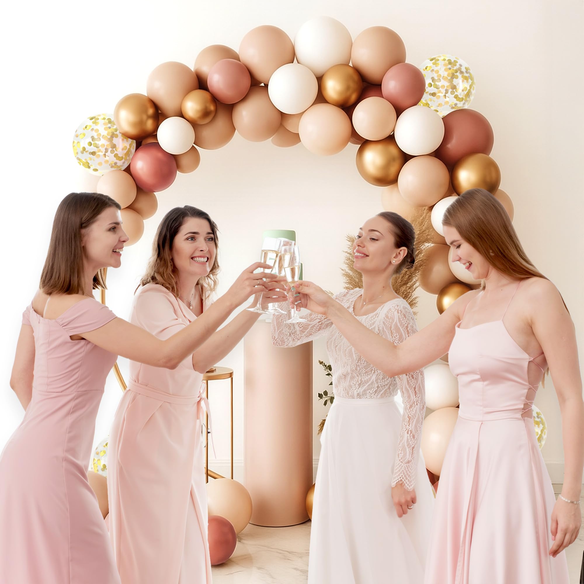 Peach Blush Birthday decor