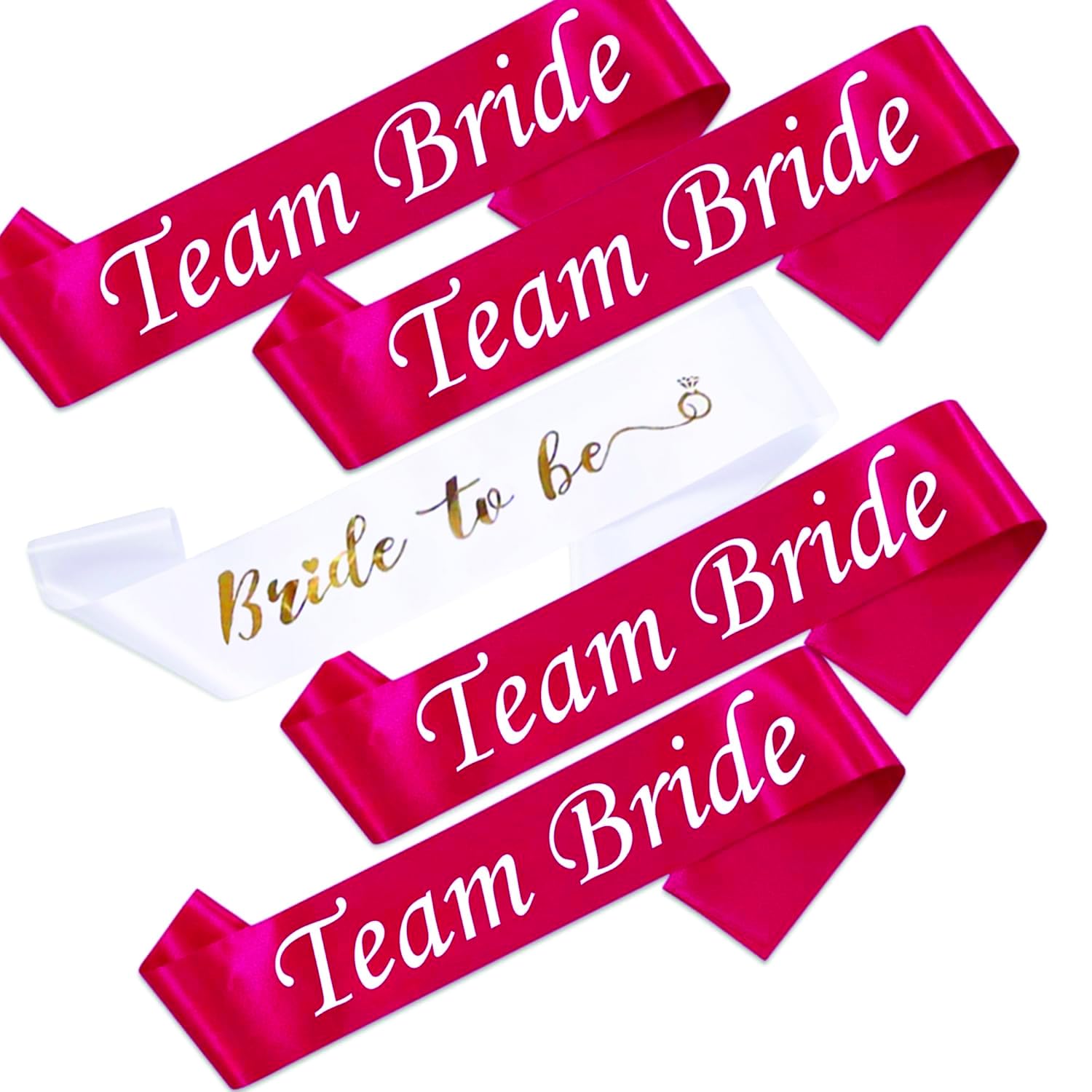 Bride to be Sash with Team Bride Sash