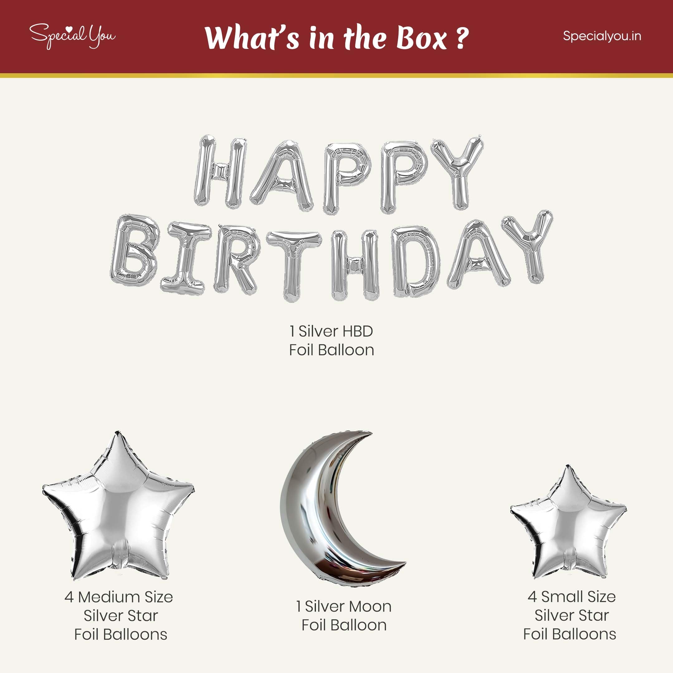 star foil balloon