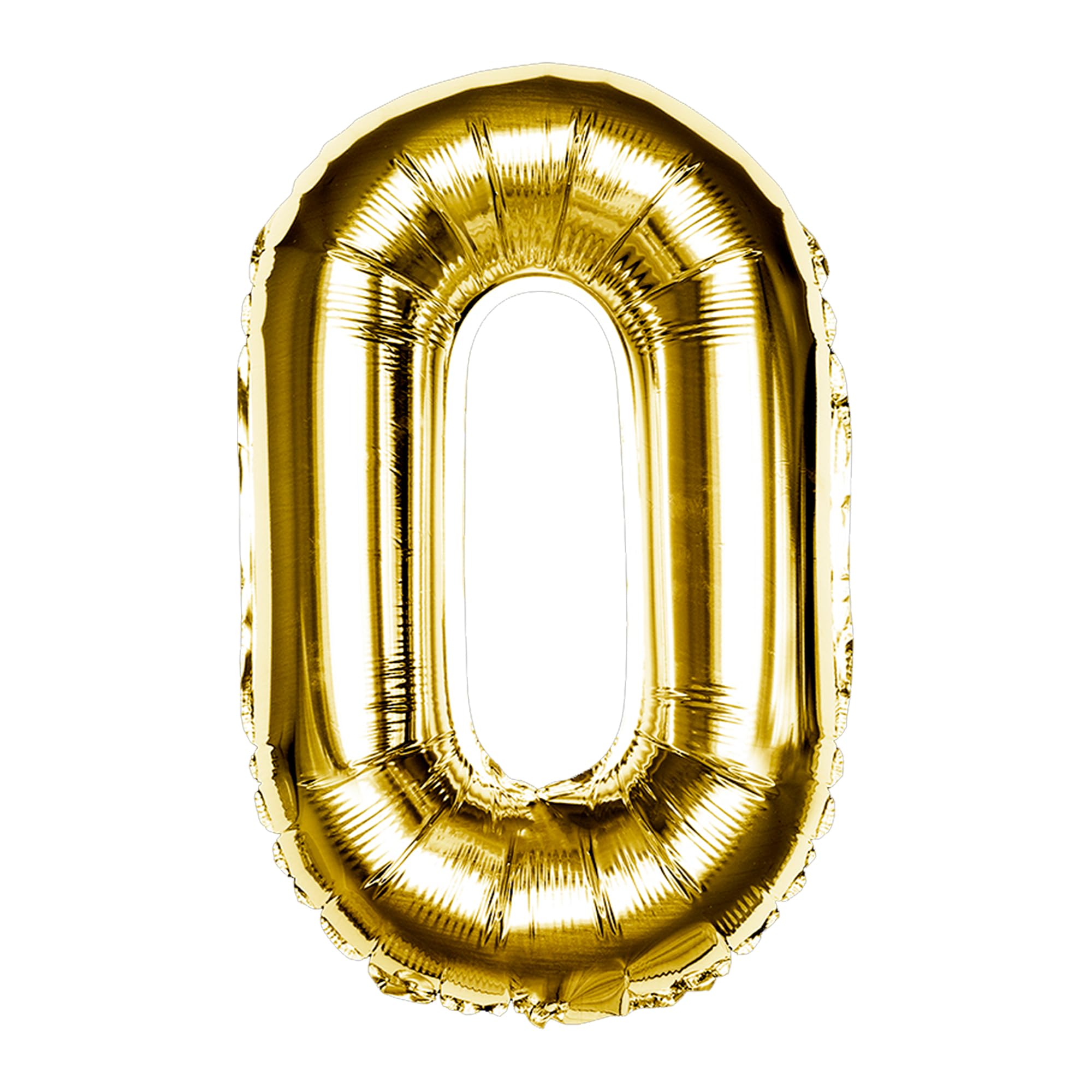 Gold O Letter Foil Balloon