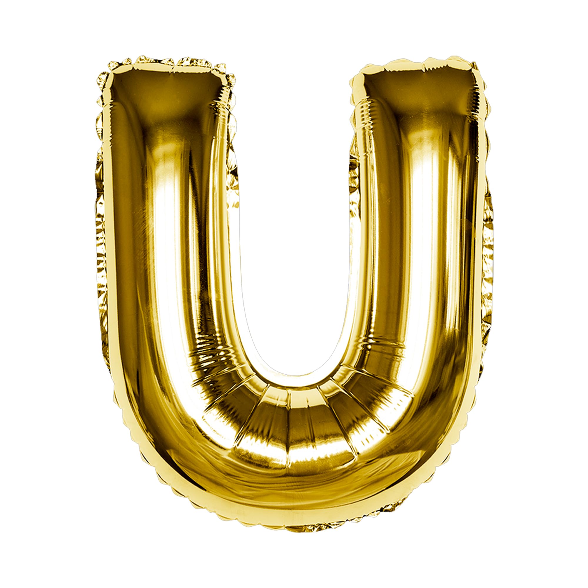 Gold U Letter Foil Balloon