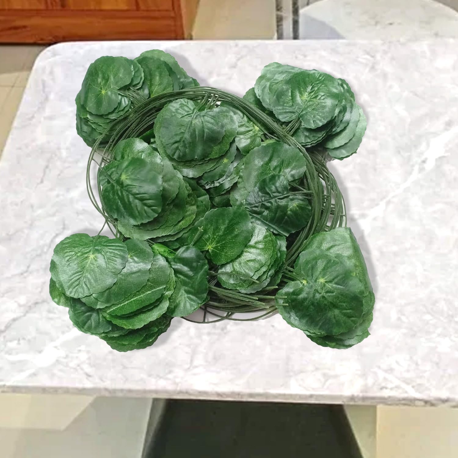 Artificial Green Leaves Vines for Decoration Wall - 6 Pieces