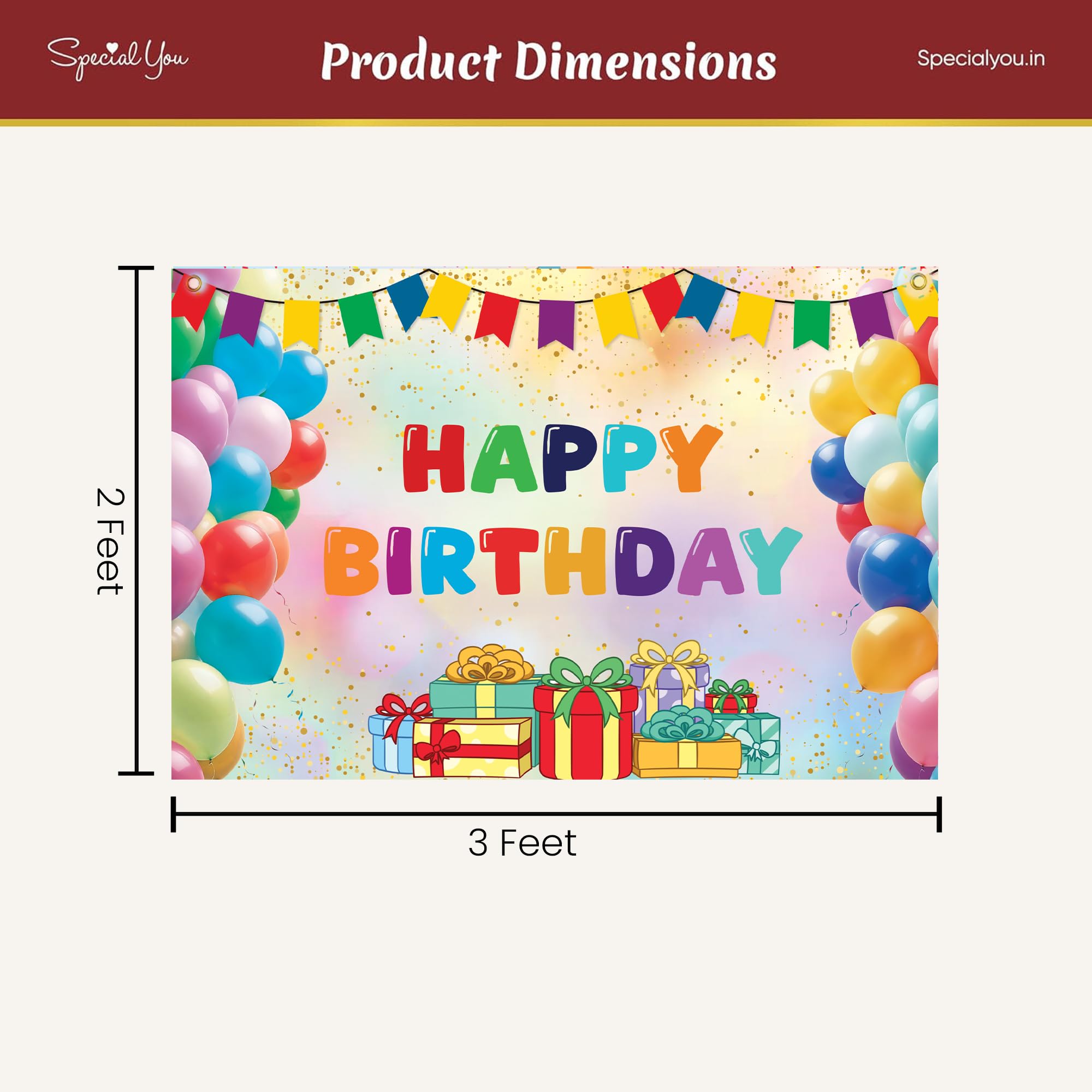 Multicolor Balloons Decoration Kit