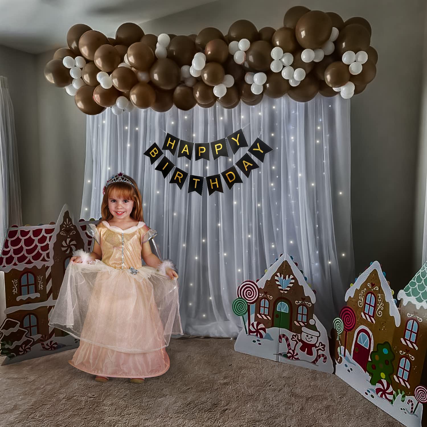 Tempting Brown Theme with DIY Birthday kit