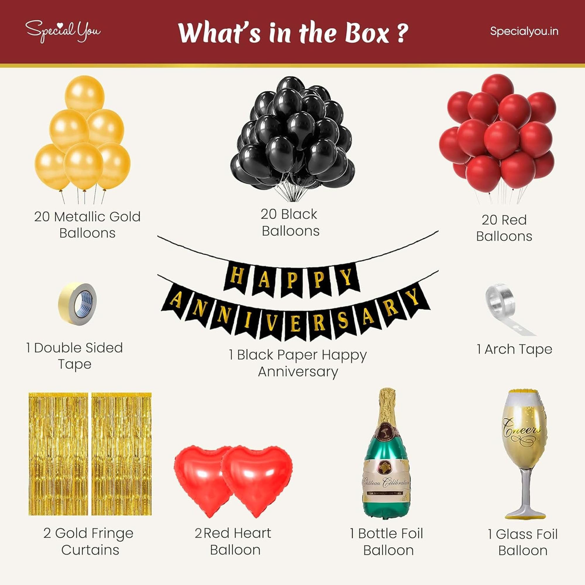 Cheers Your celebration with DIY Anniversary Kit