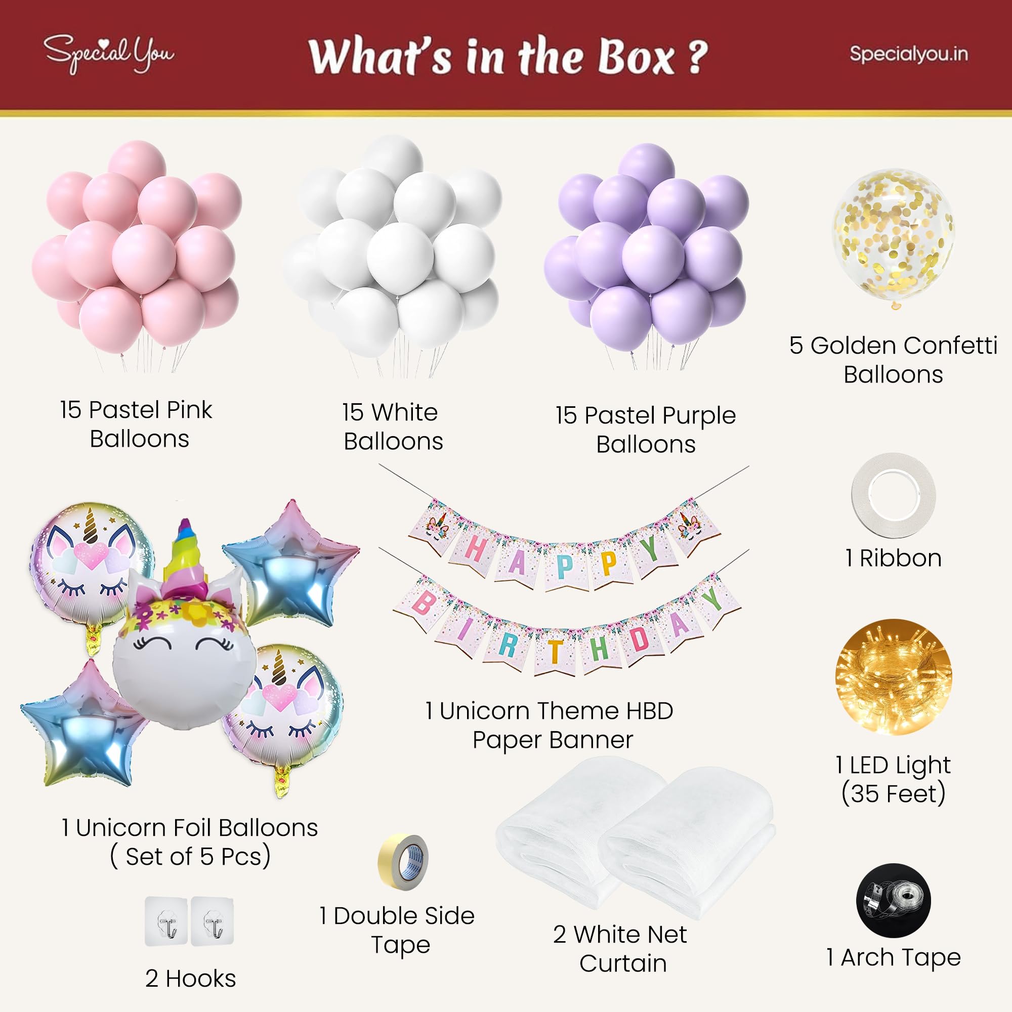 Unicorn Birthday Decorations