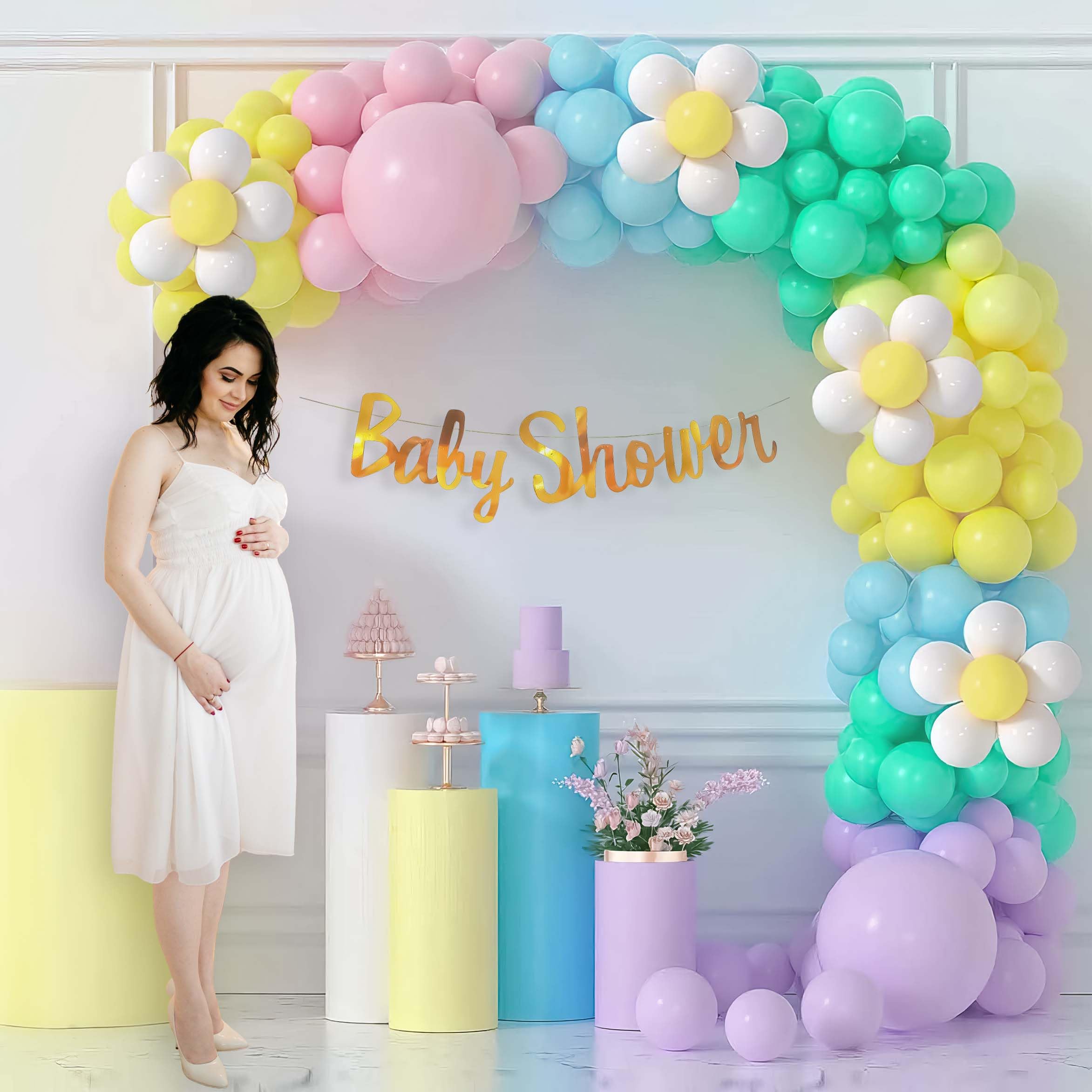 Pastel Baby Shower DIY Decoration Kit