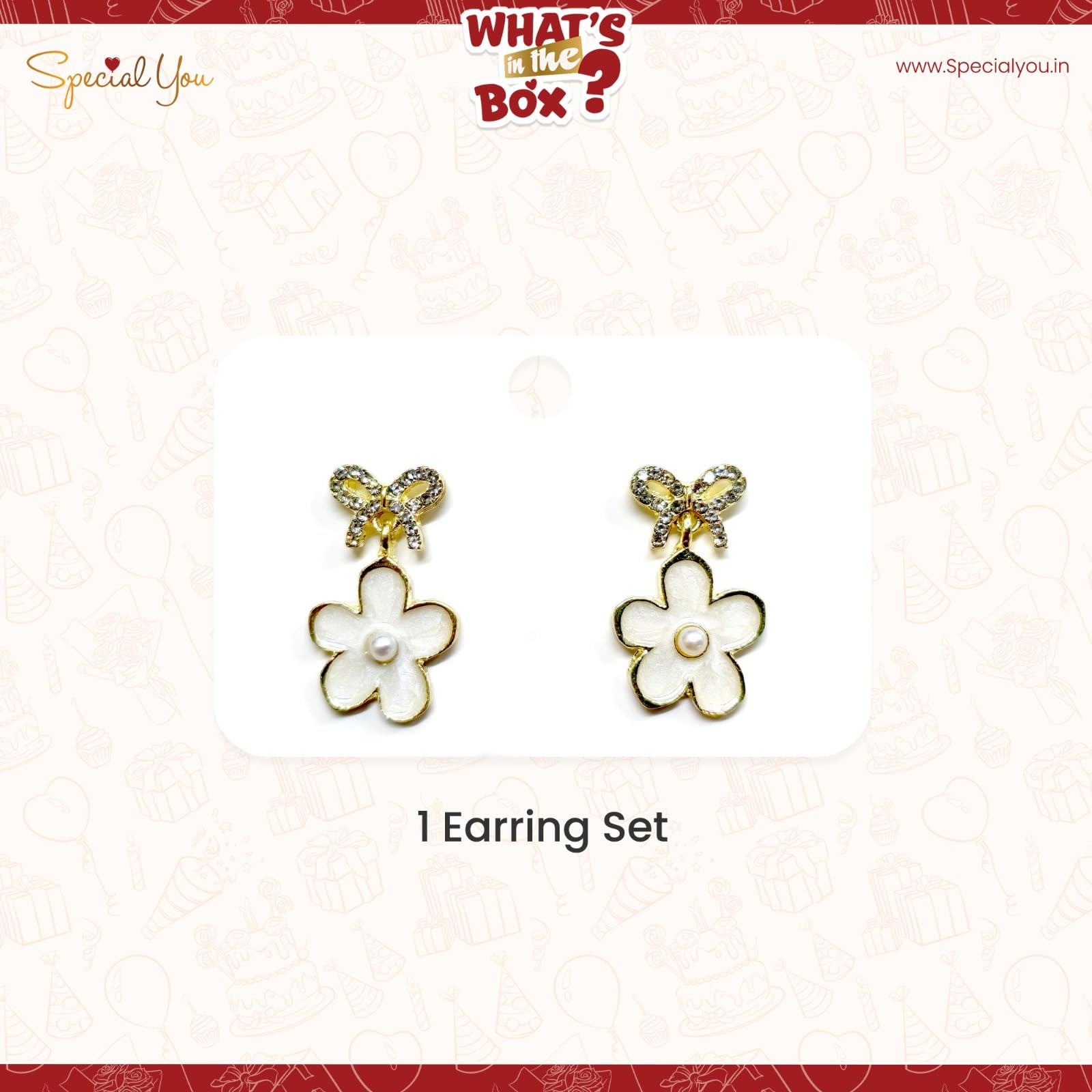 Flower Korean Earring