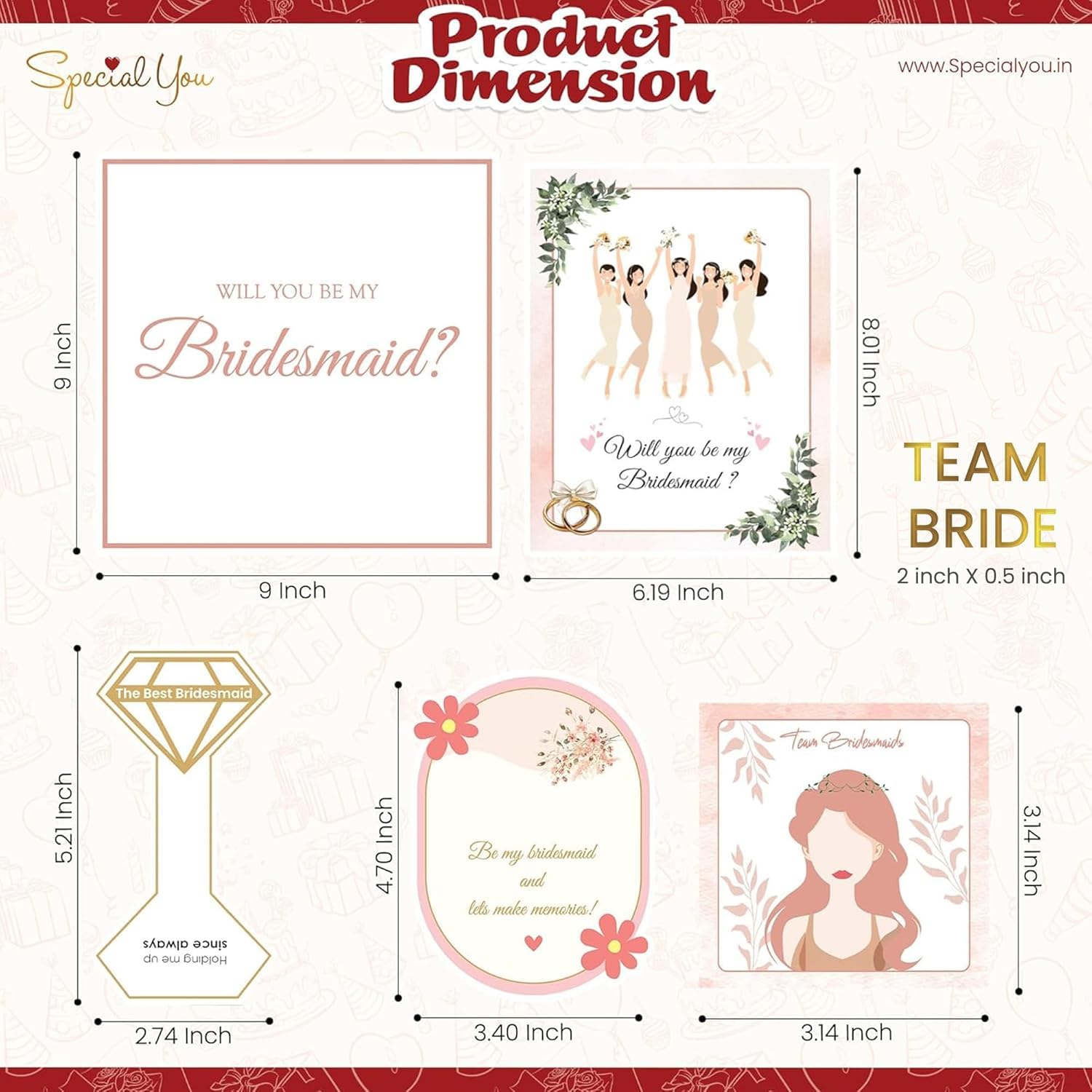 Bridesmaid Gifts Hamper