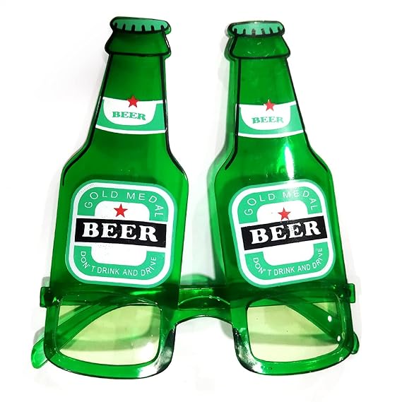 Beer Bottle Shaped Goggles for Party