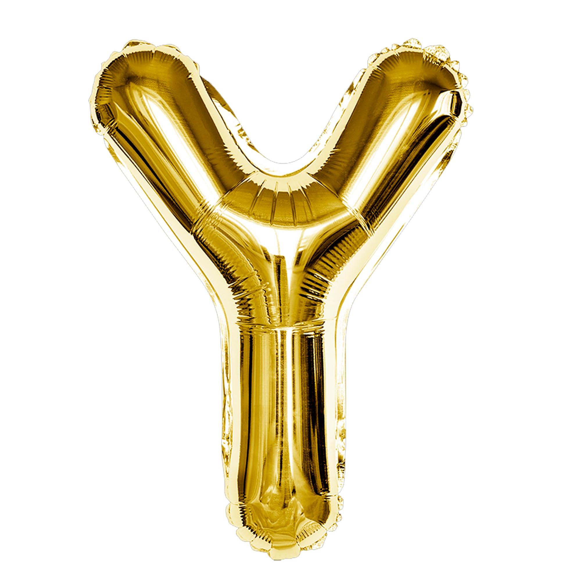 Gold Y Letter Foil Balloon