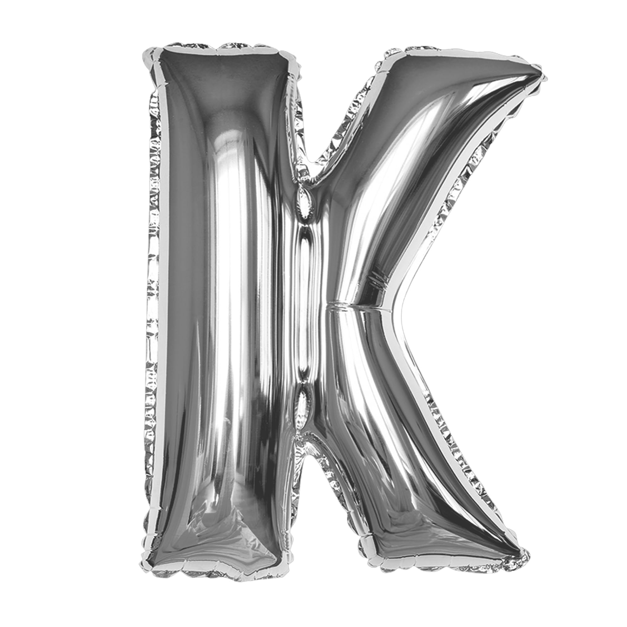 Silver K Letter Foil Balloon - Special You