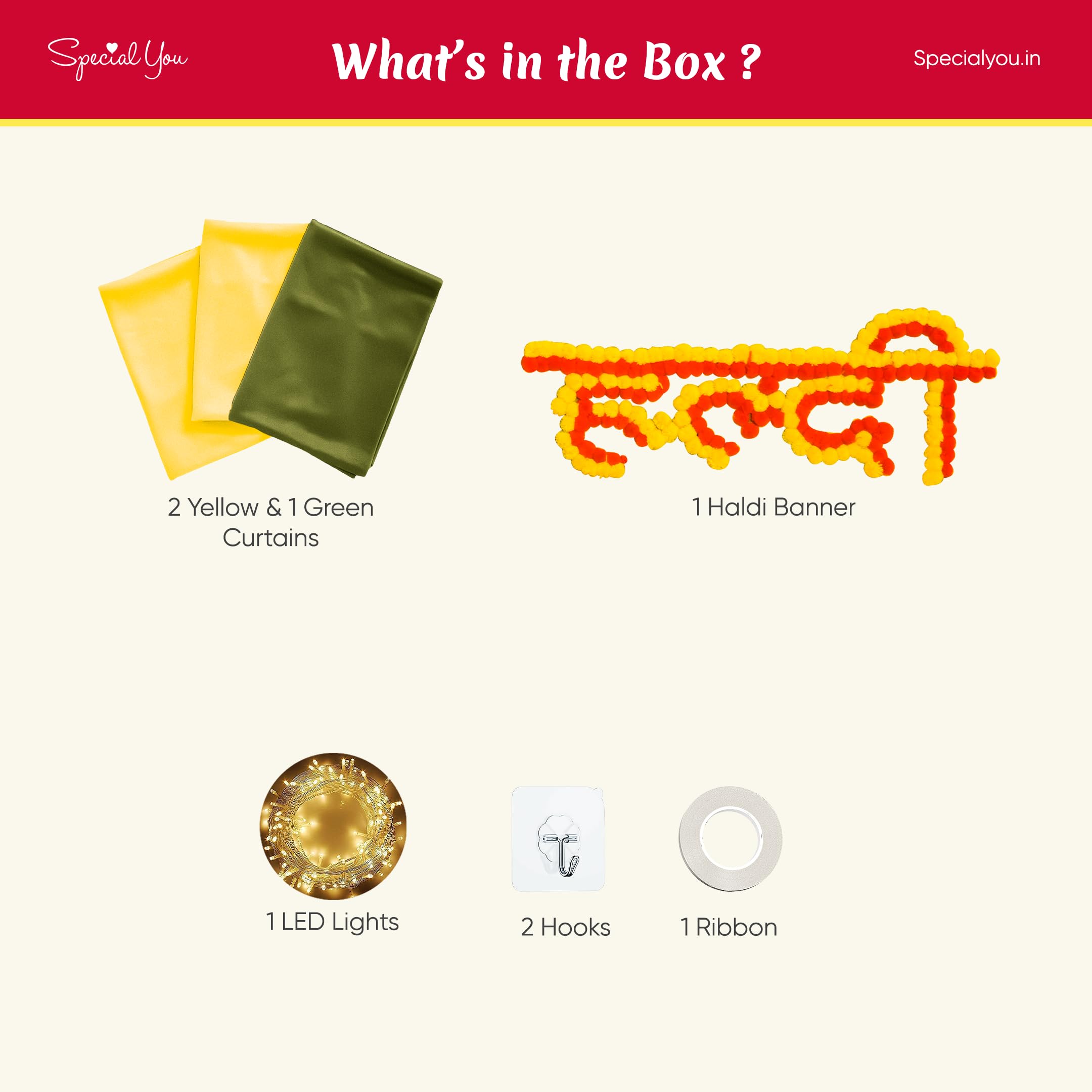 haldi decoration items
