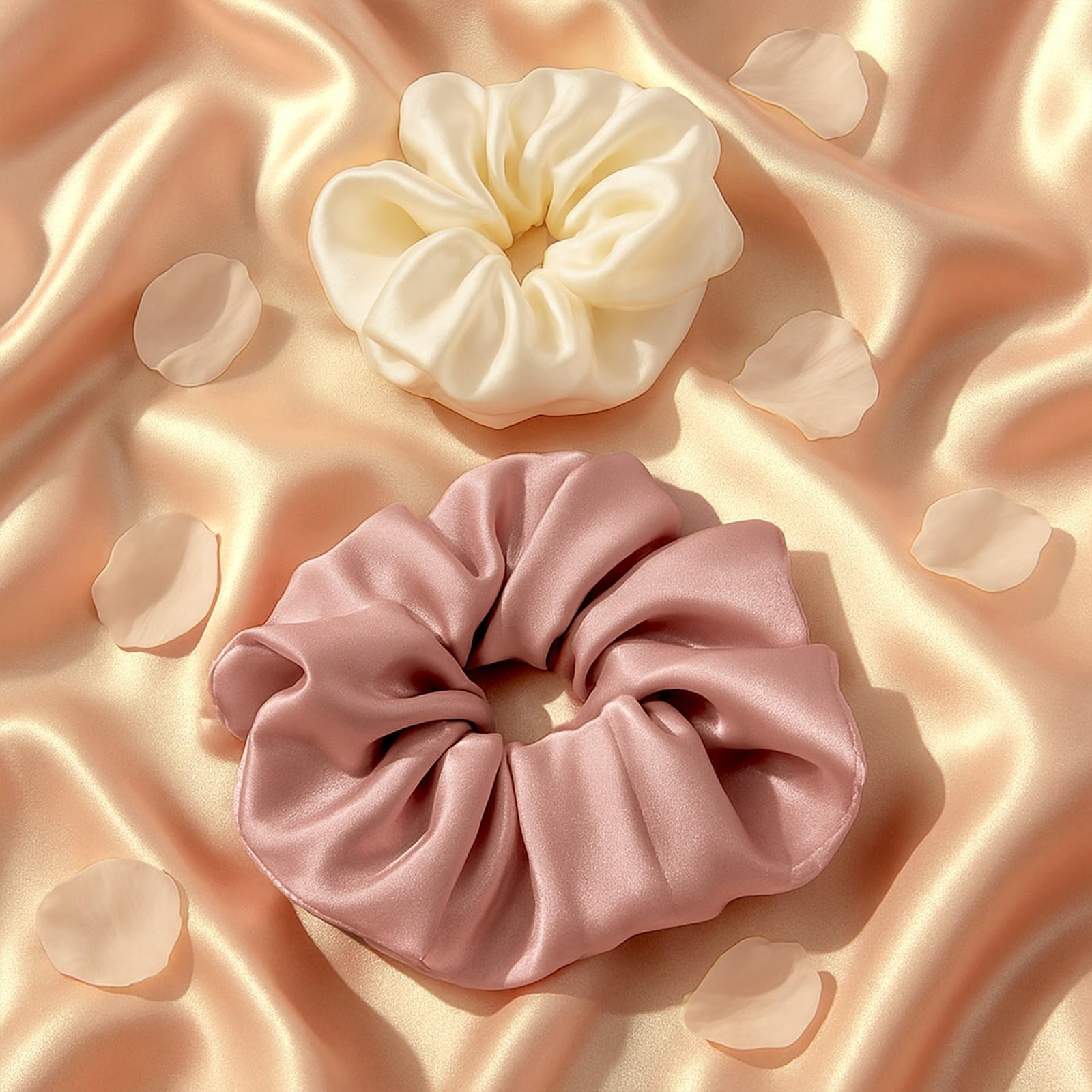 Set of 6 Hair Scrunchies for Women