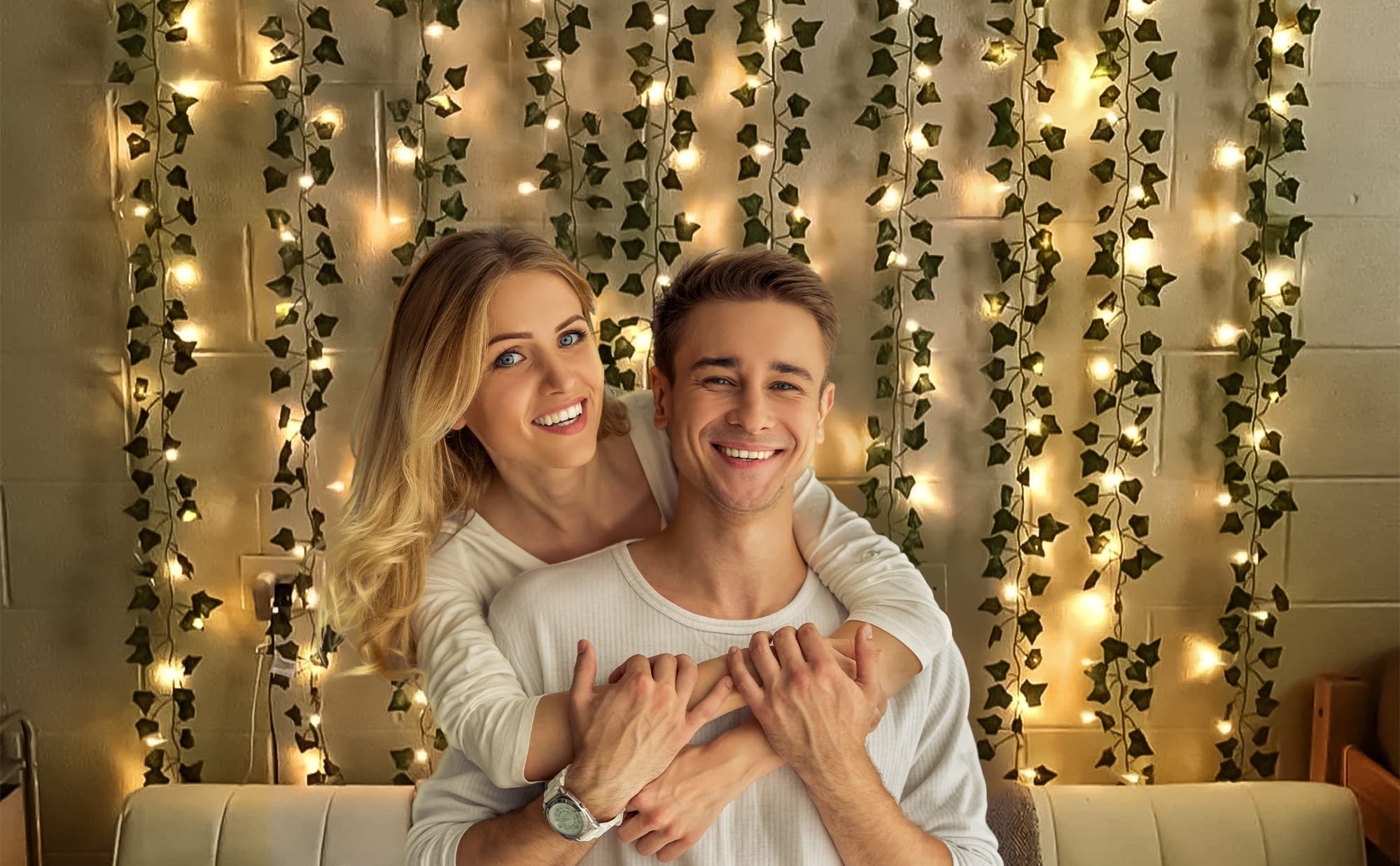 Green Vines Fairy Light Decor