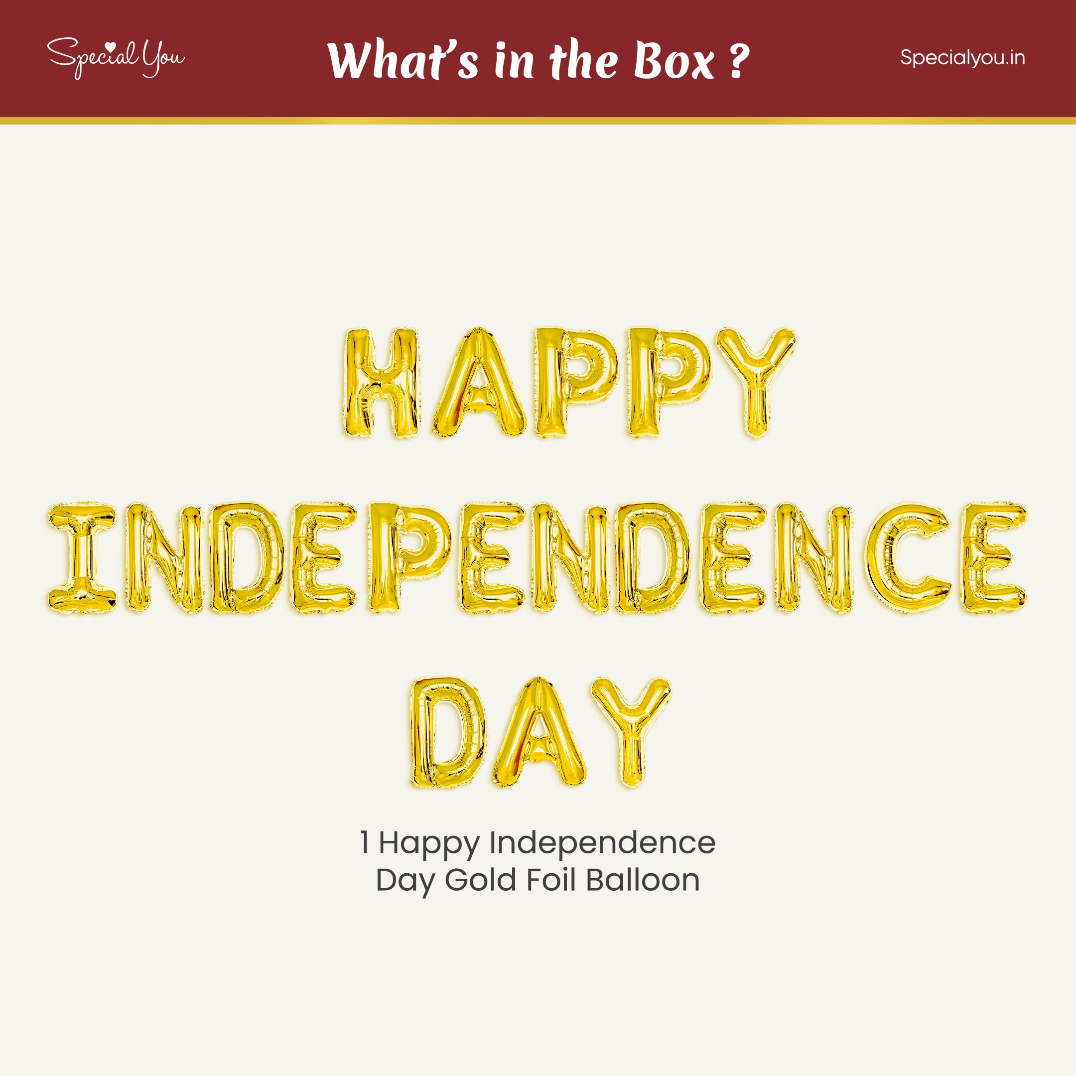 Independence Day foil balloons - Special You