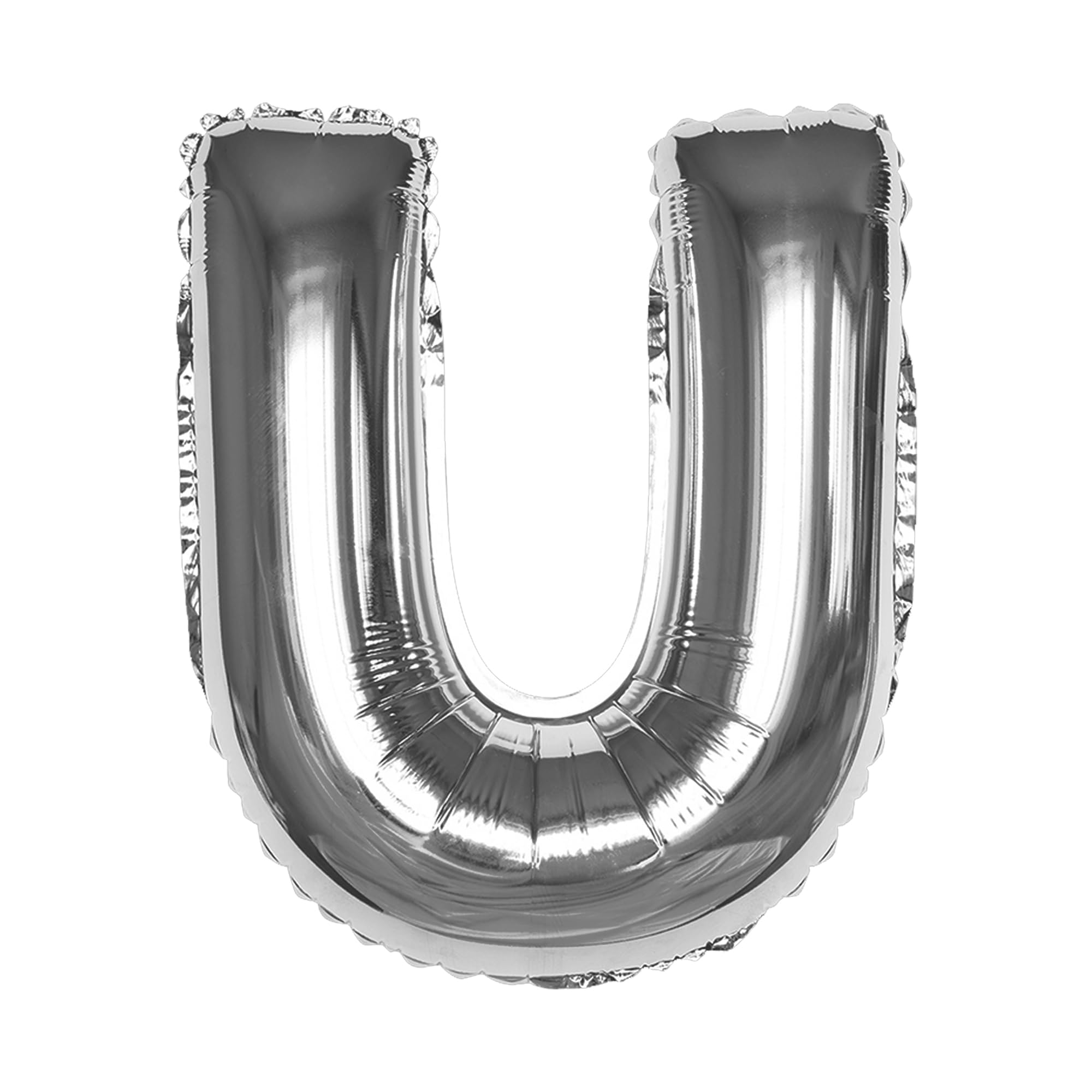Silver U Letter Foil Balloon - Special You