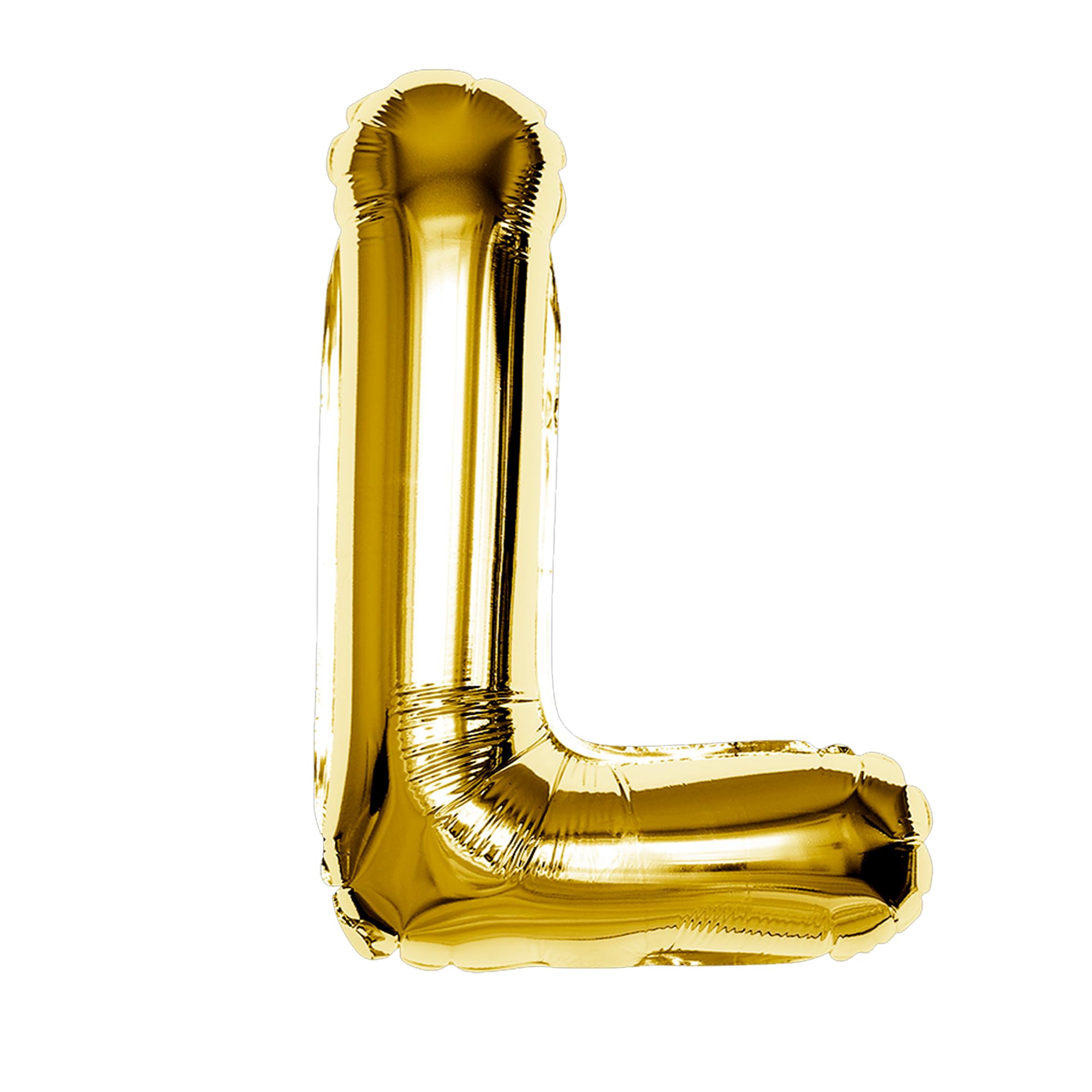 Gold L Letter Foil Balloon