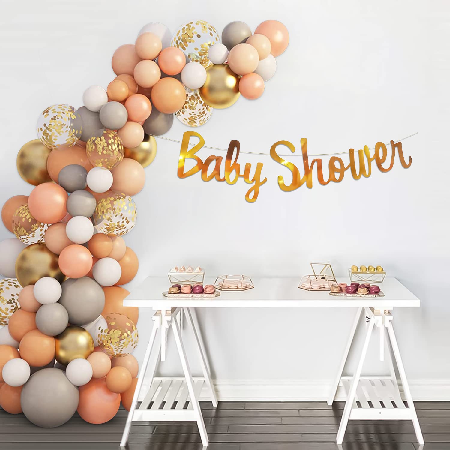 DIY Baby Shower Decoration kit with Confetti Balloons