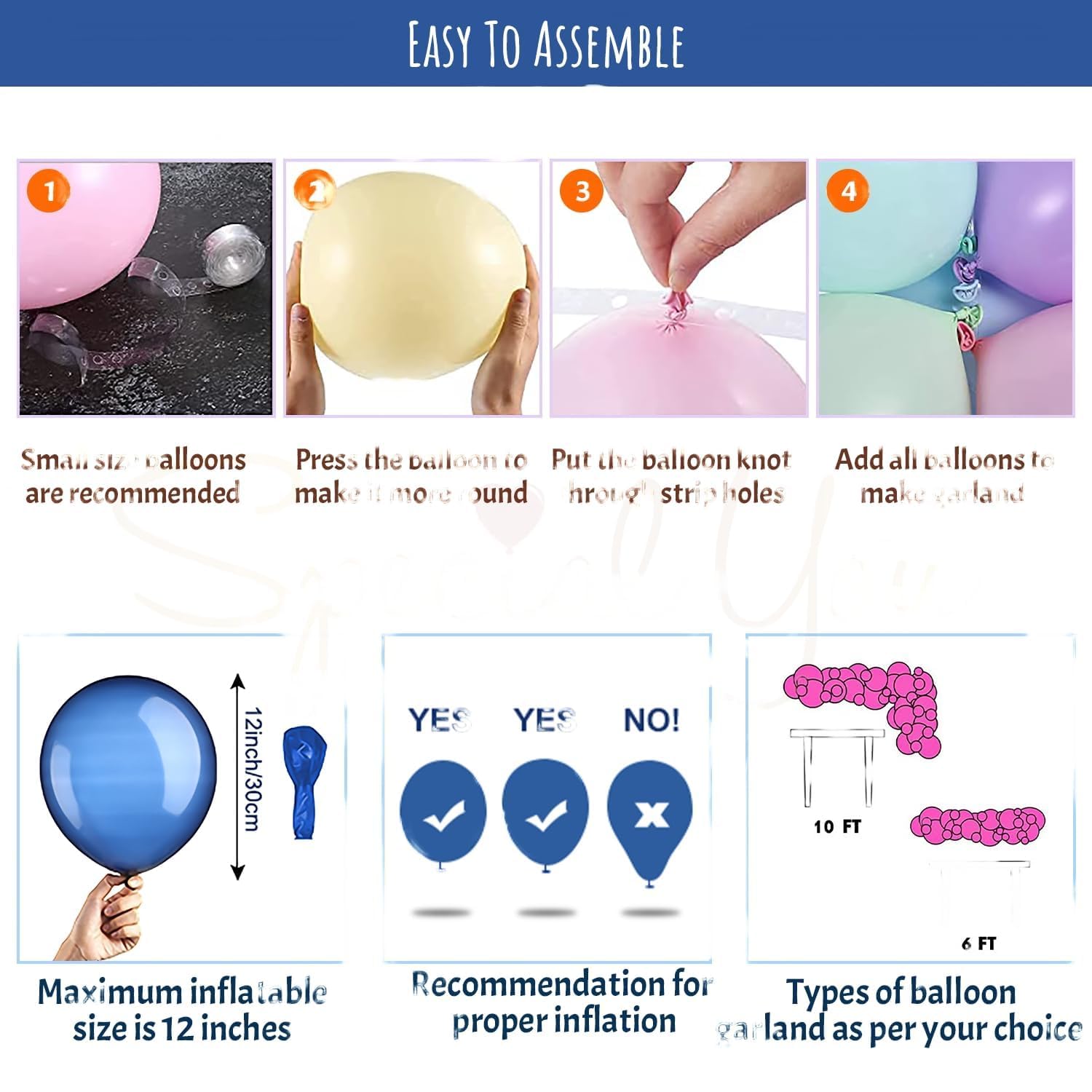 foil balloons