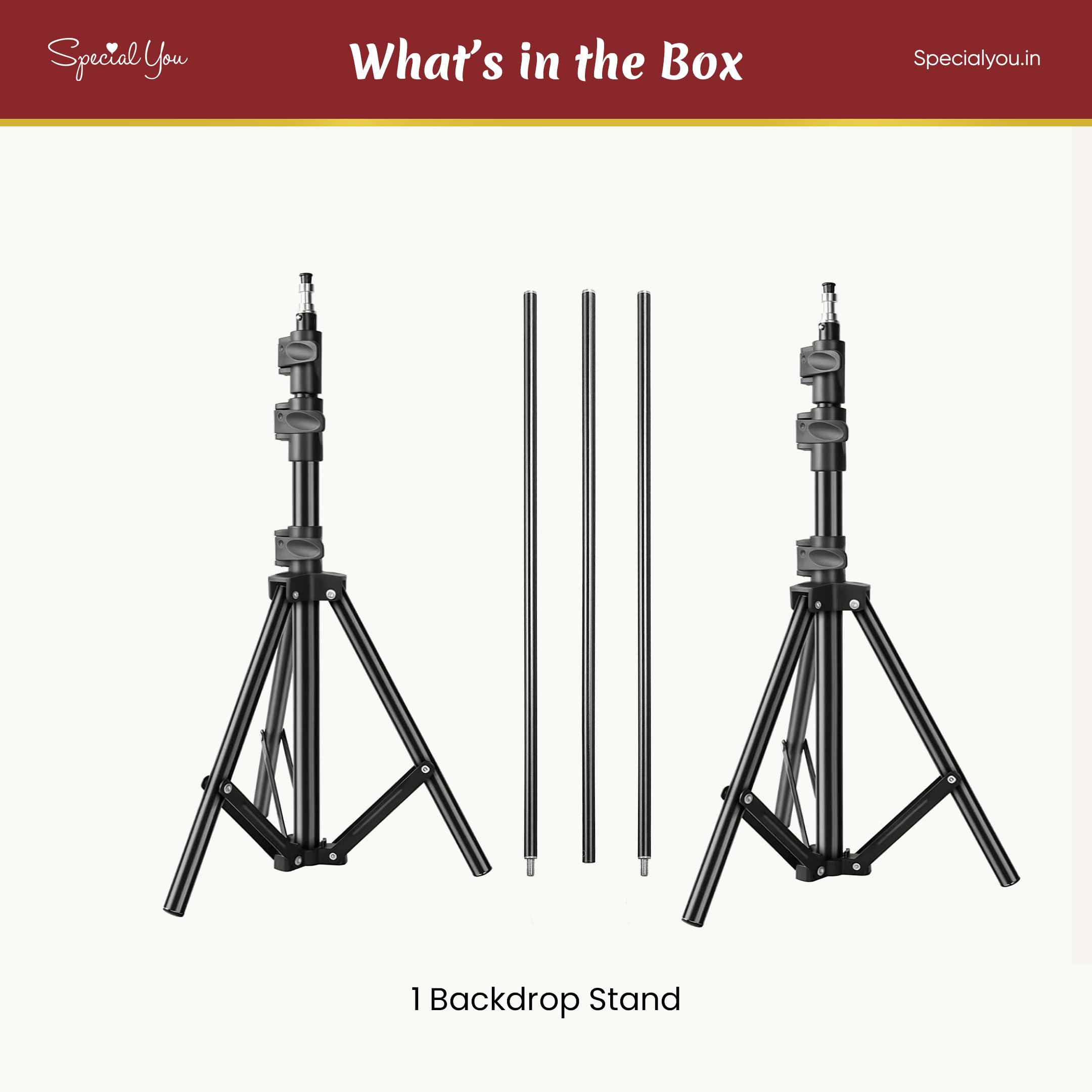 Backdrop stand for decoration