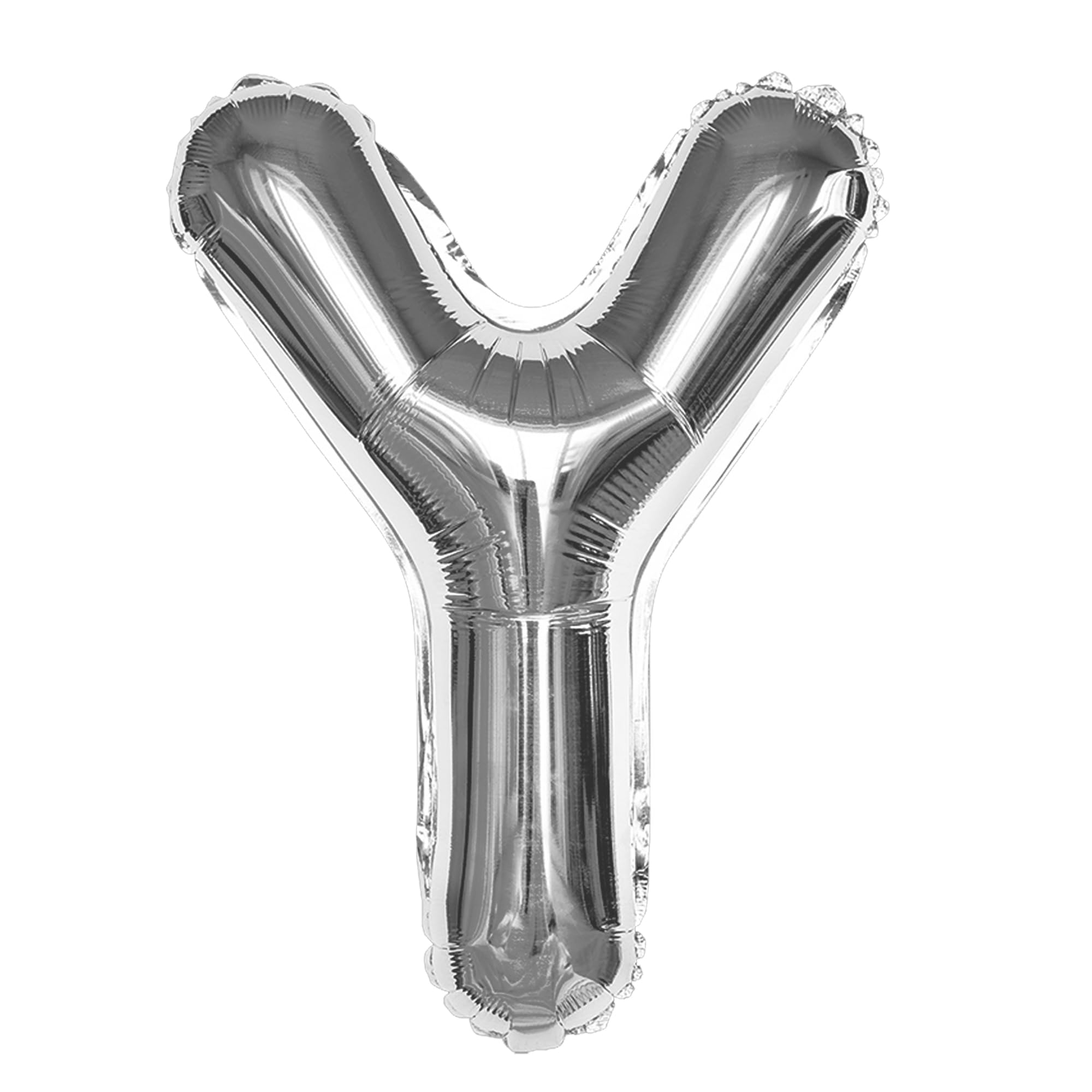 Silver Y Letter Foil Balloon - Special You